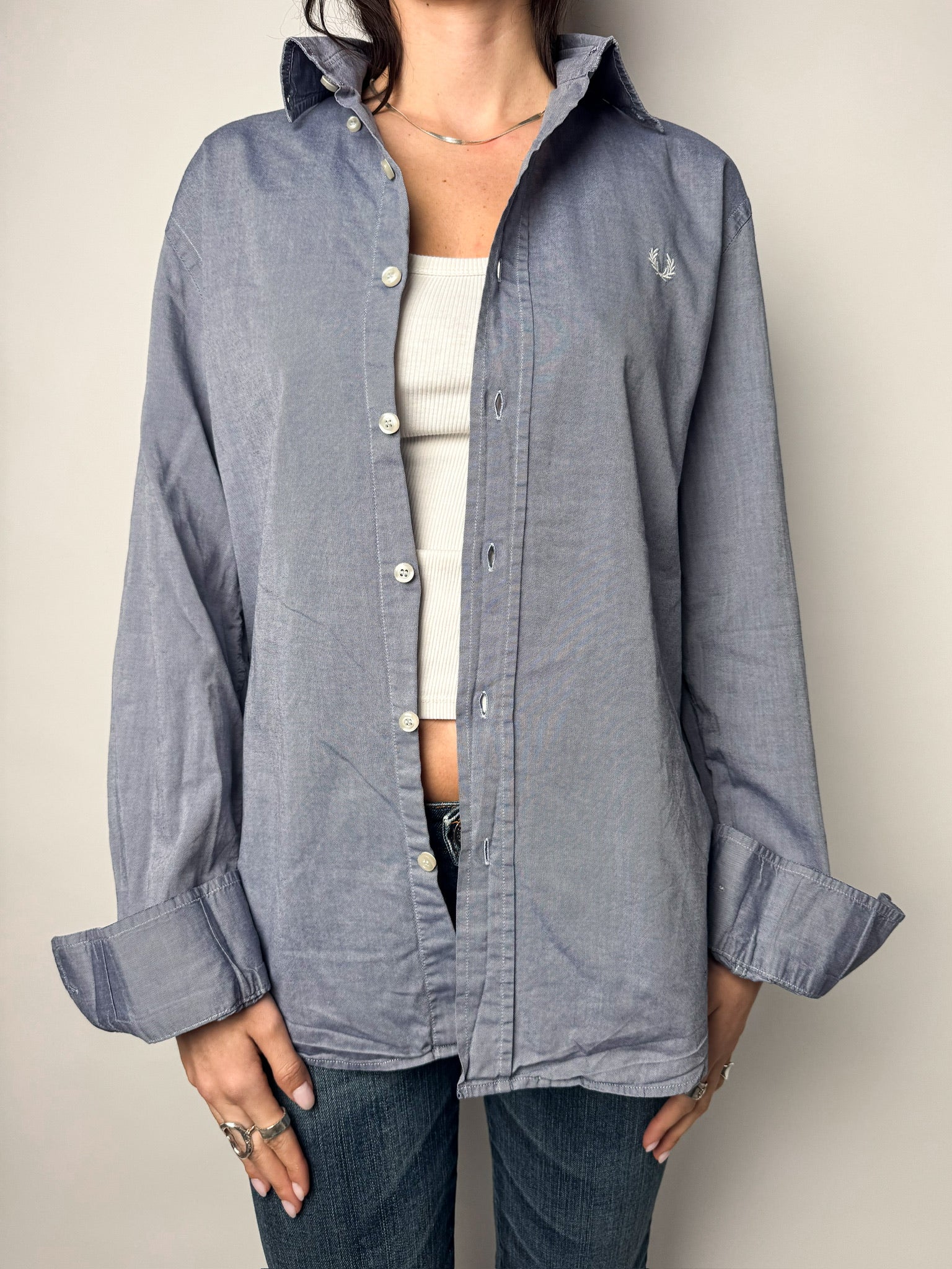 חולצה מכופתרת Fred Perry (M)