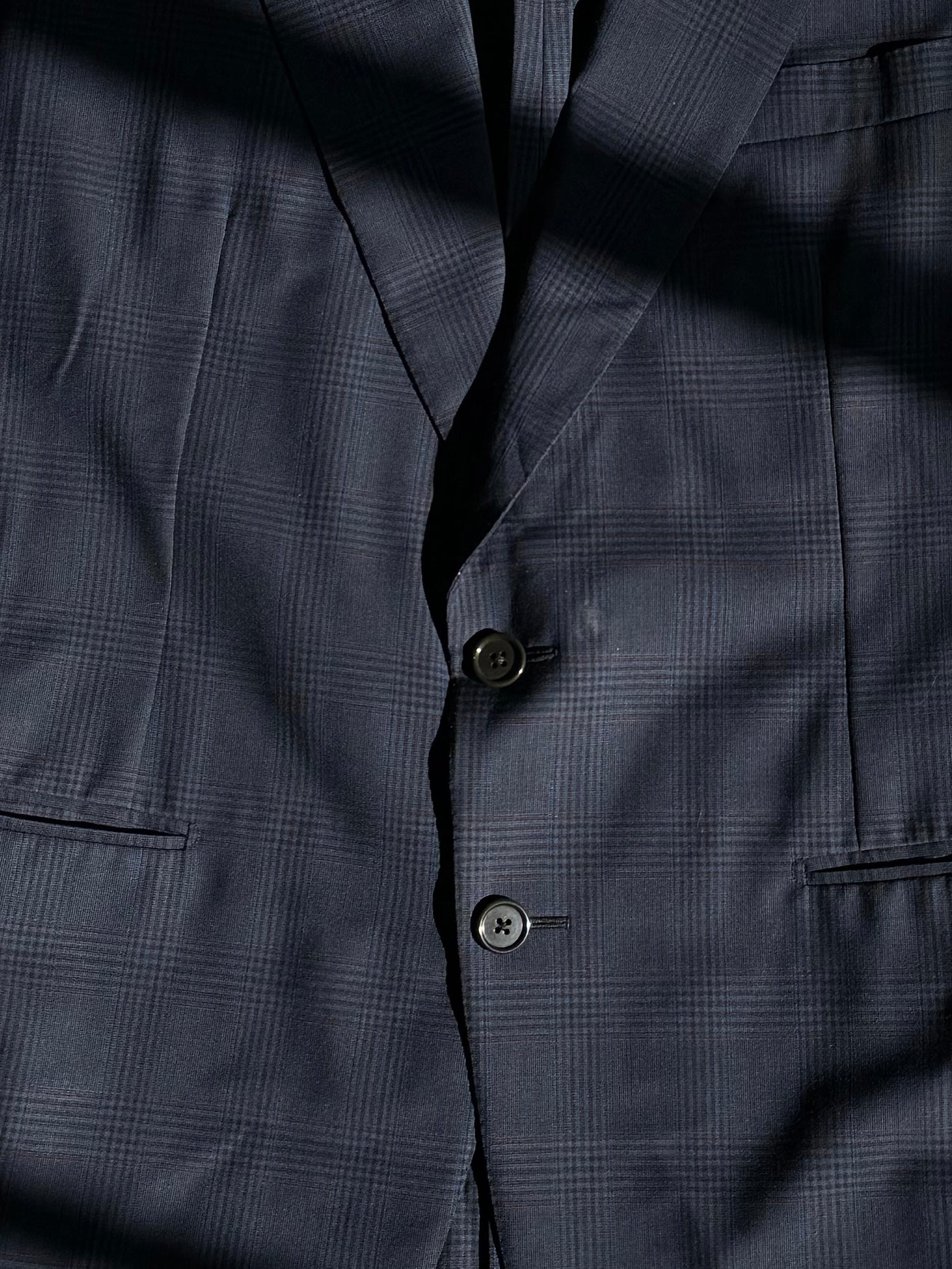 בלייזר מחויט מצמר Burberry (XXL)