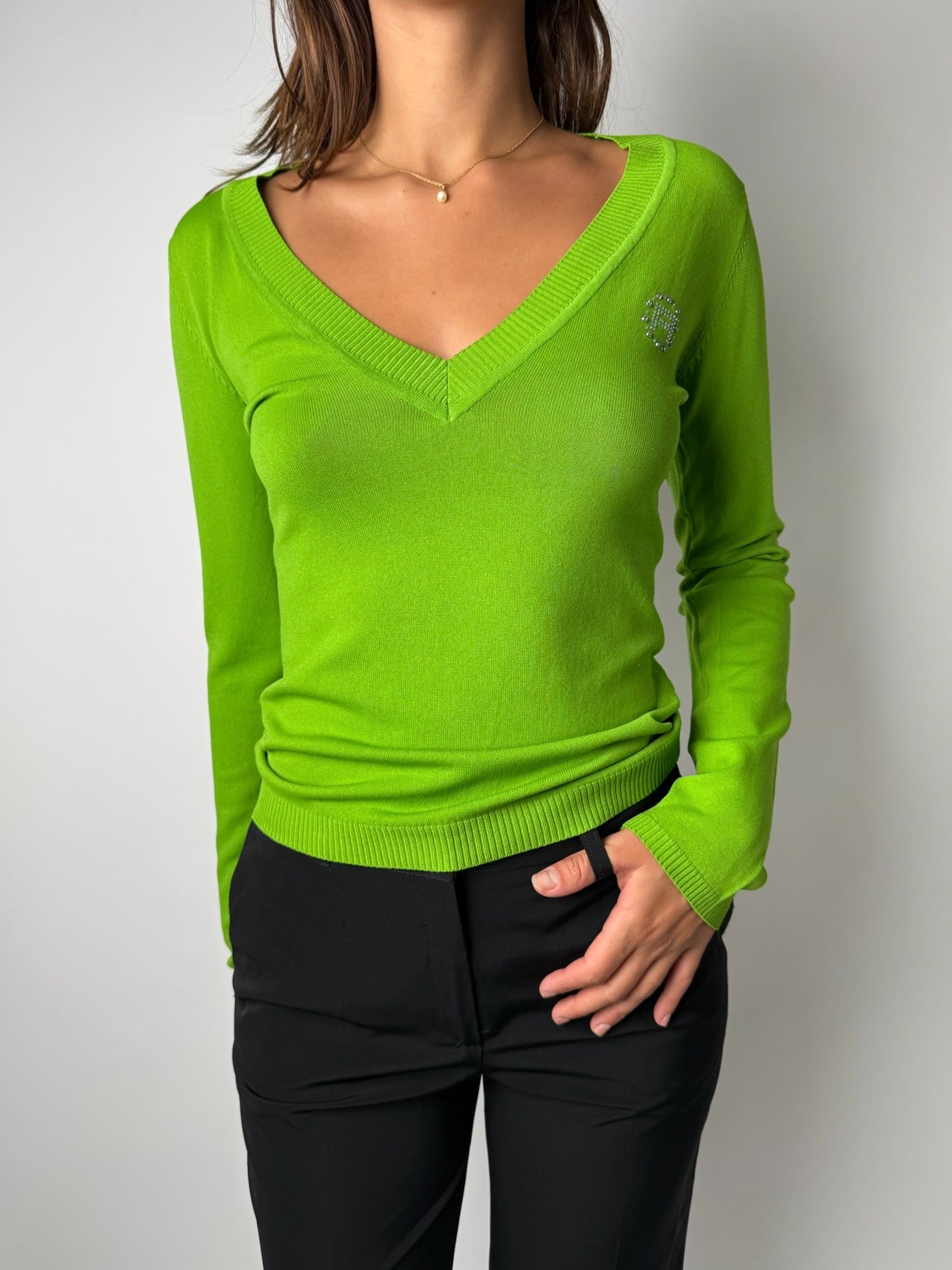 סריג ירוק ניאון (S)