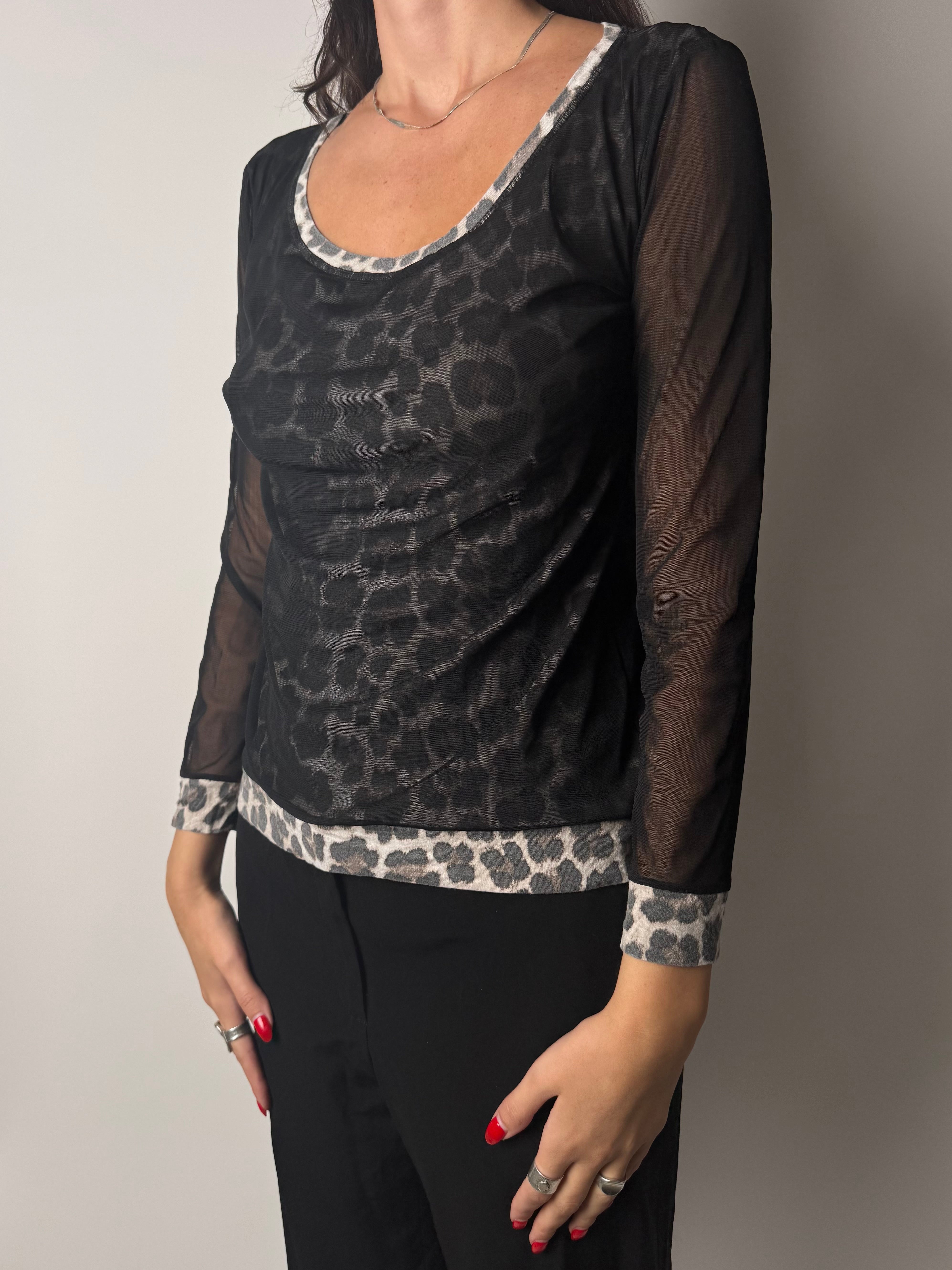 חולצת מש מנומרת (M)