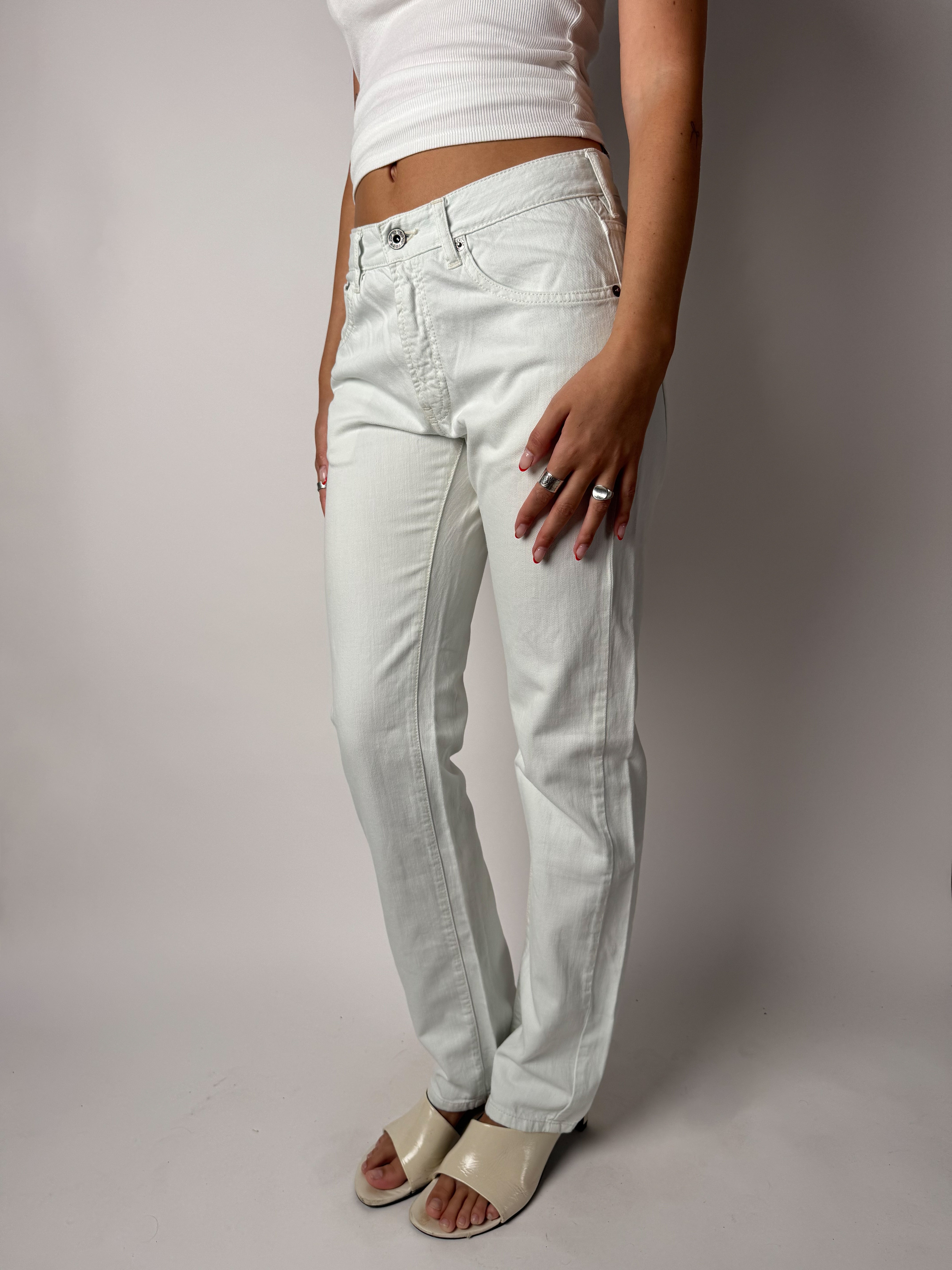 ג׳ינס לבן בגזרה ישרה Replay (36)