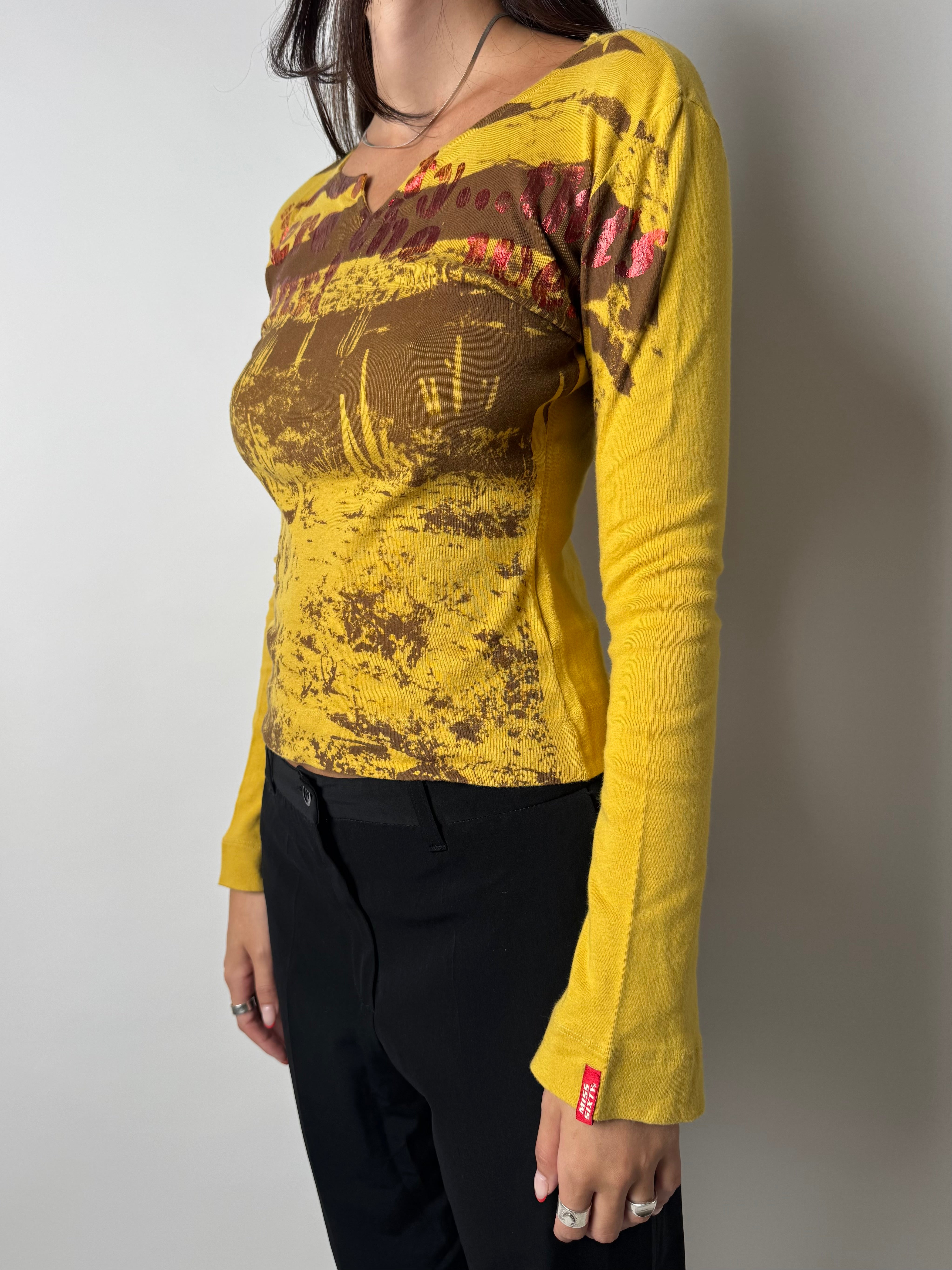 חולצה עם הדפס MISS SIXTY (M)