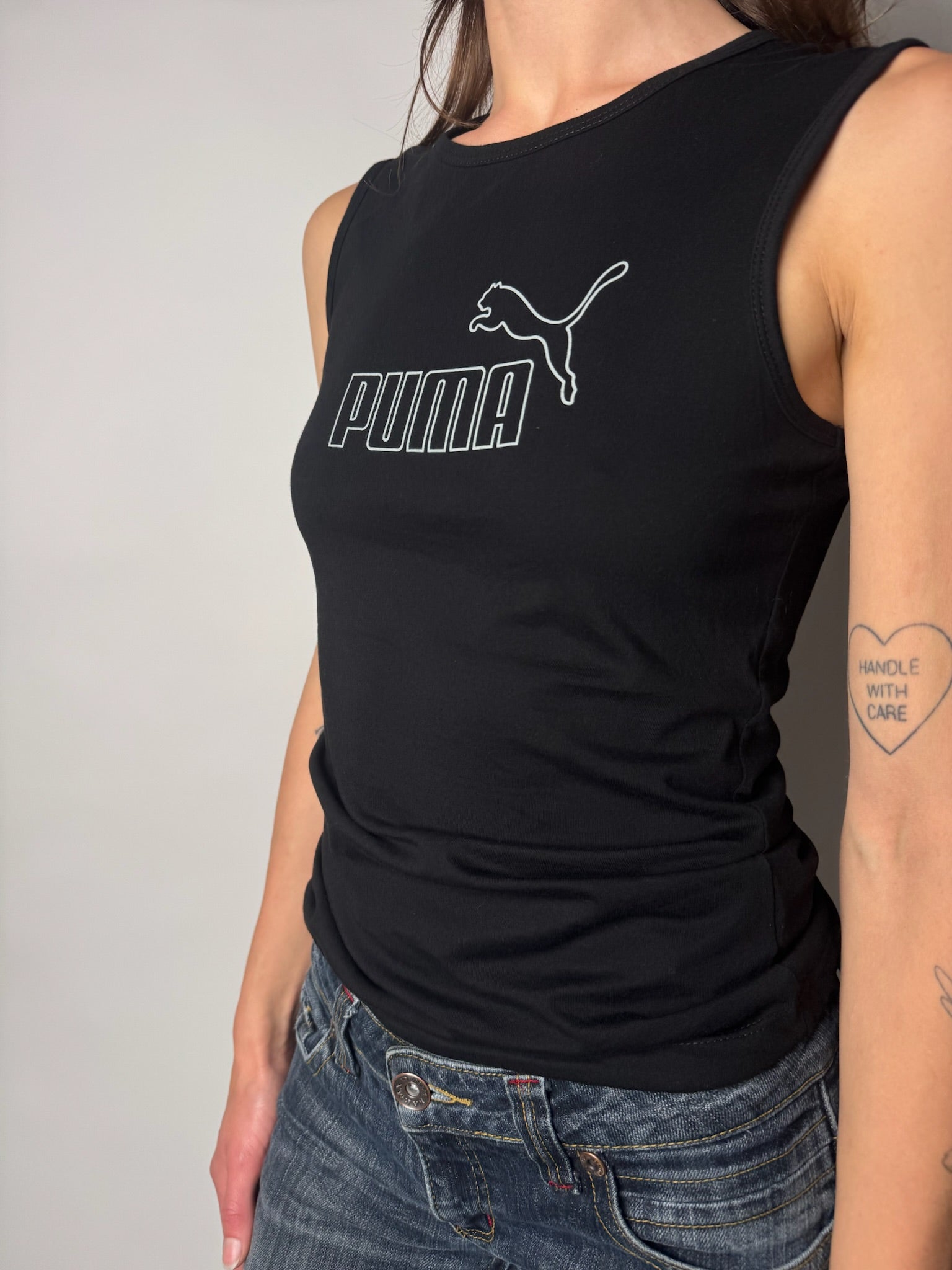 גופייה שחורה PUMA (S)