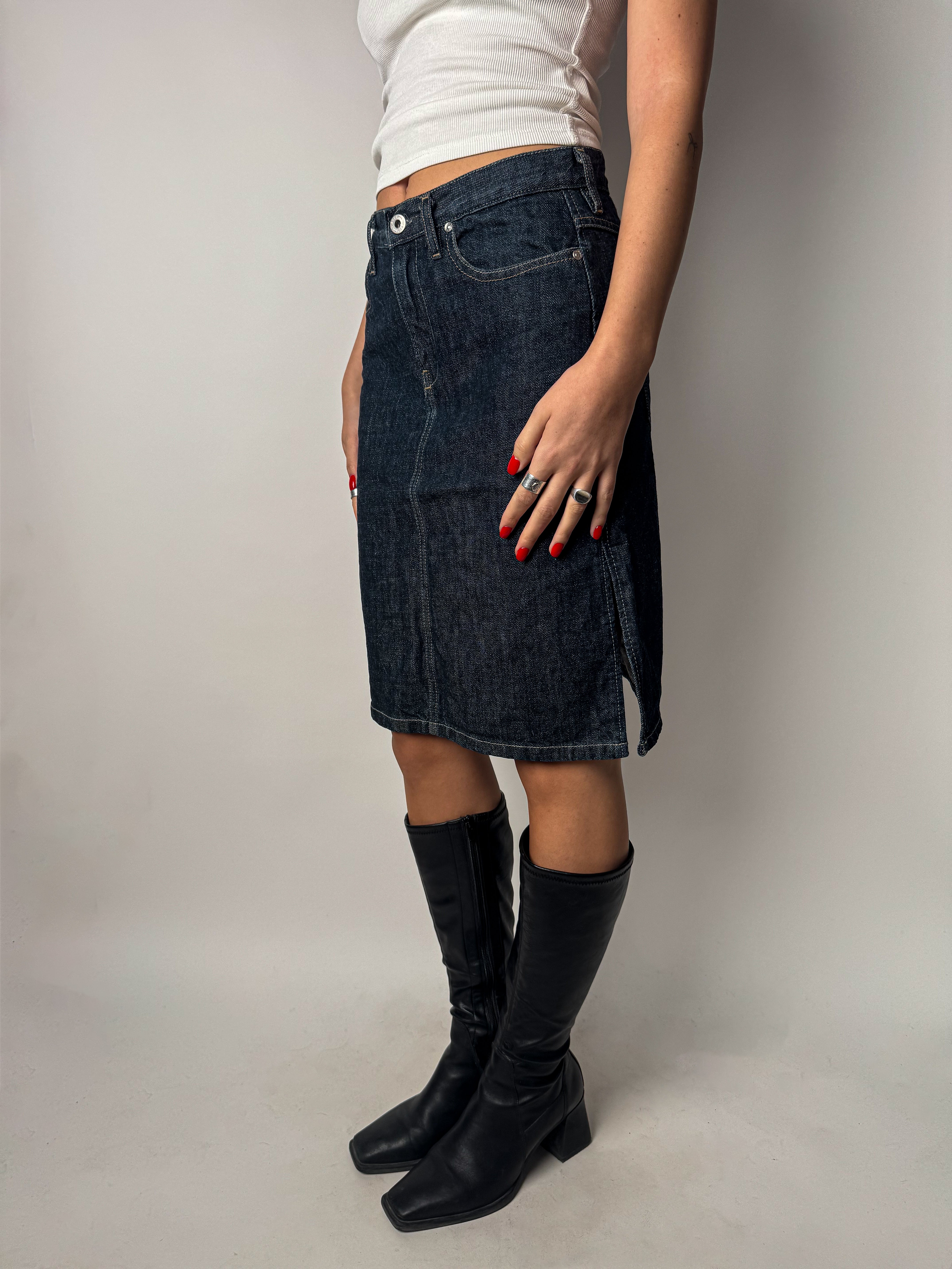 חצאית ג׳ינס מידי Diesel (34)