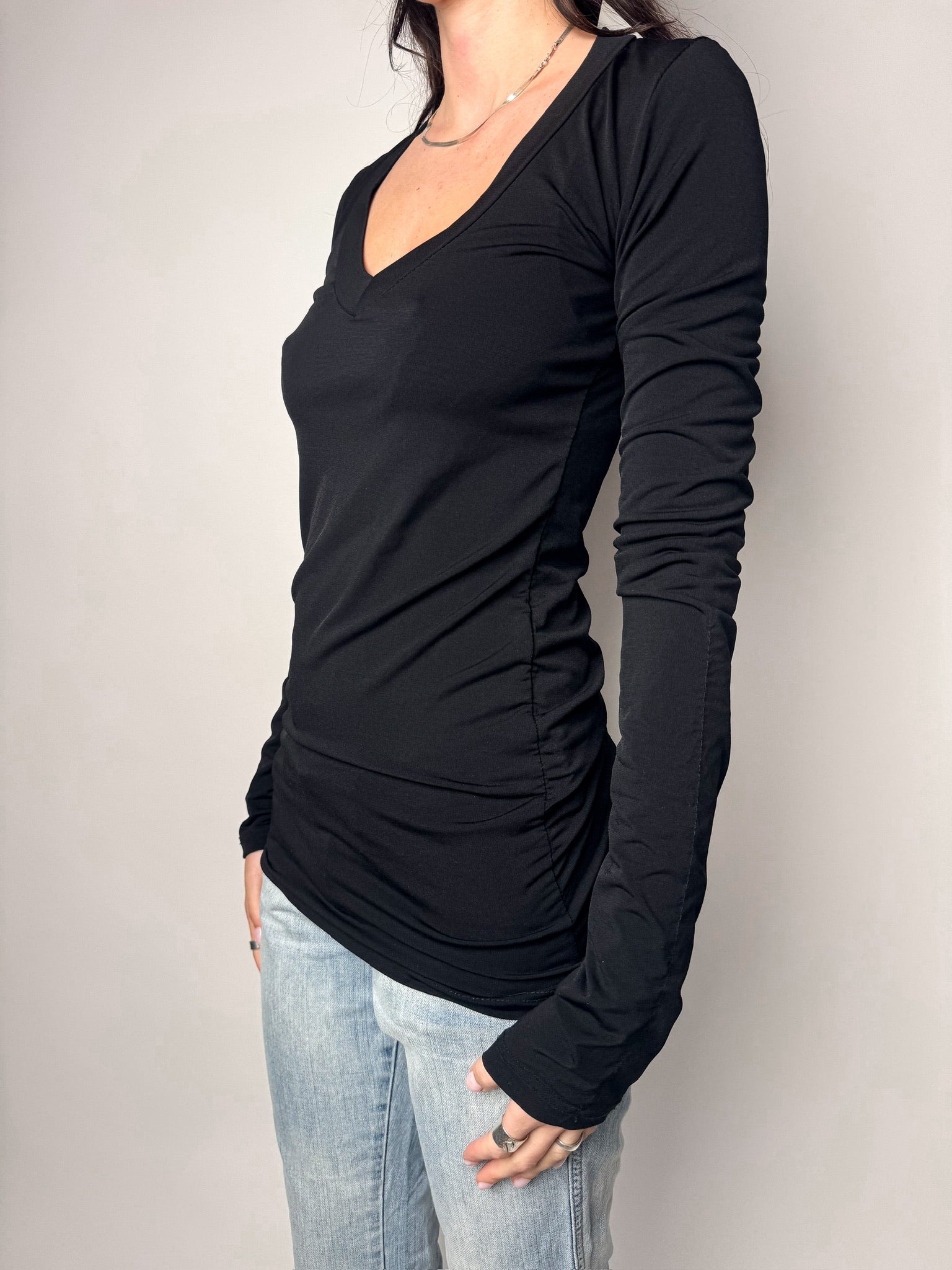 טוניקת וי ארוכה (M)