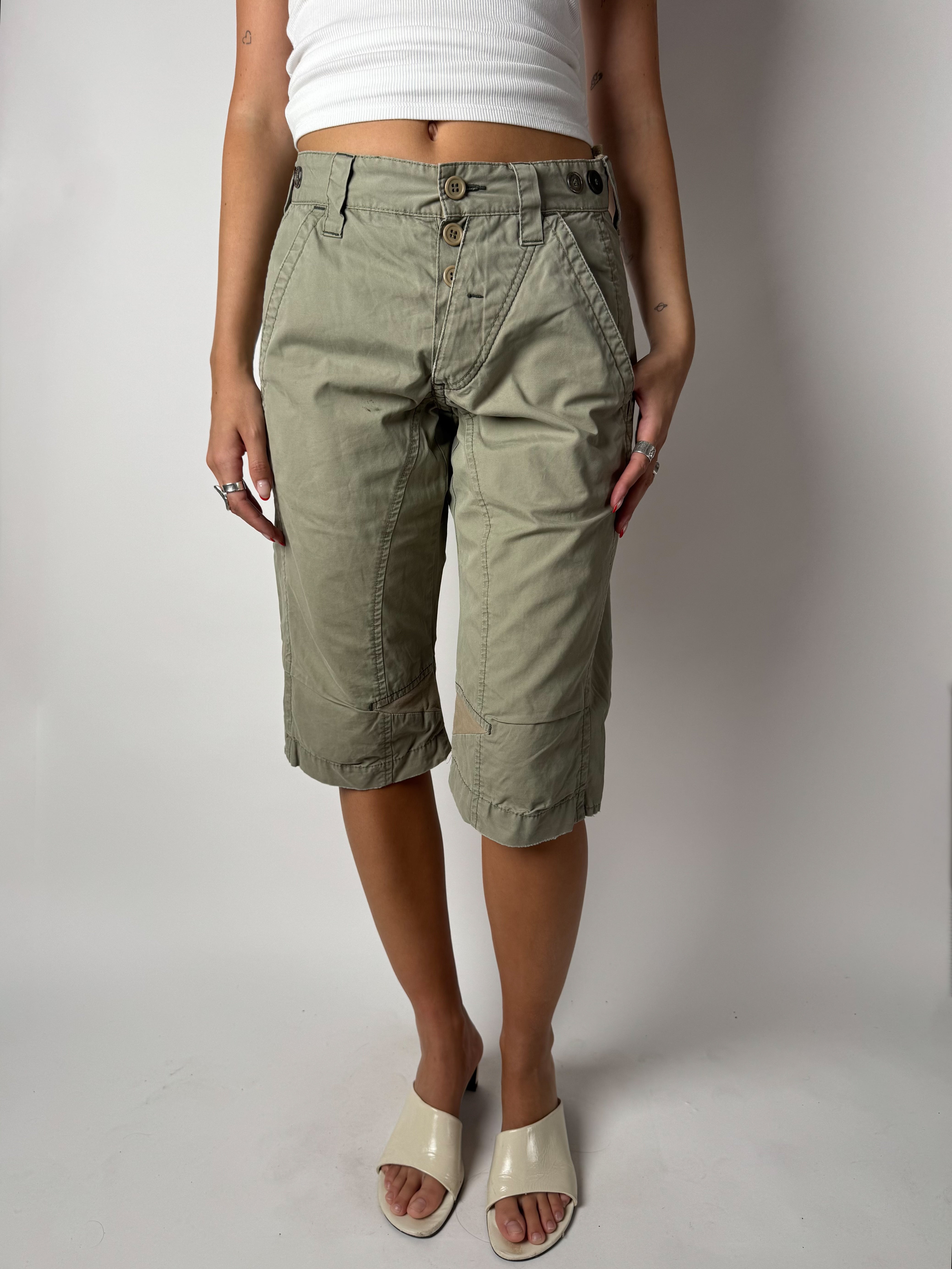 מכנסי דגמ״ח 3/4 חאקי (36)