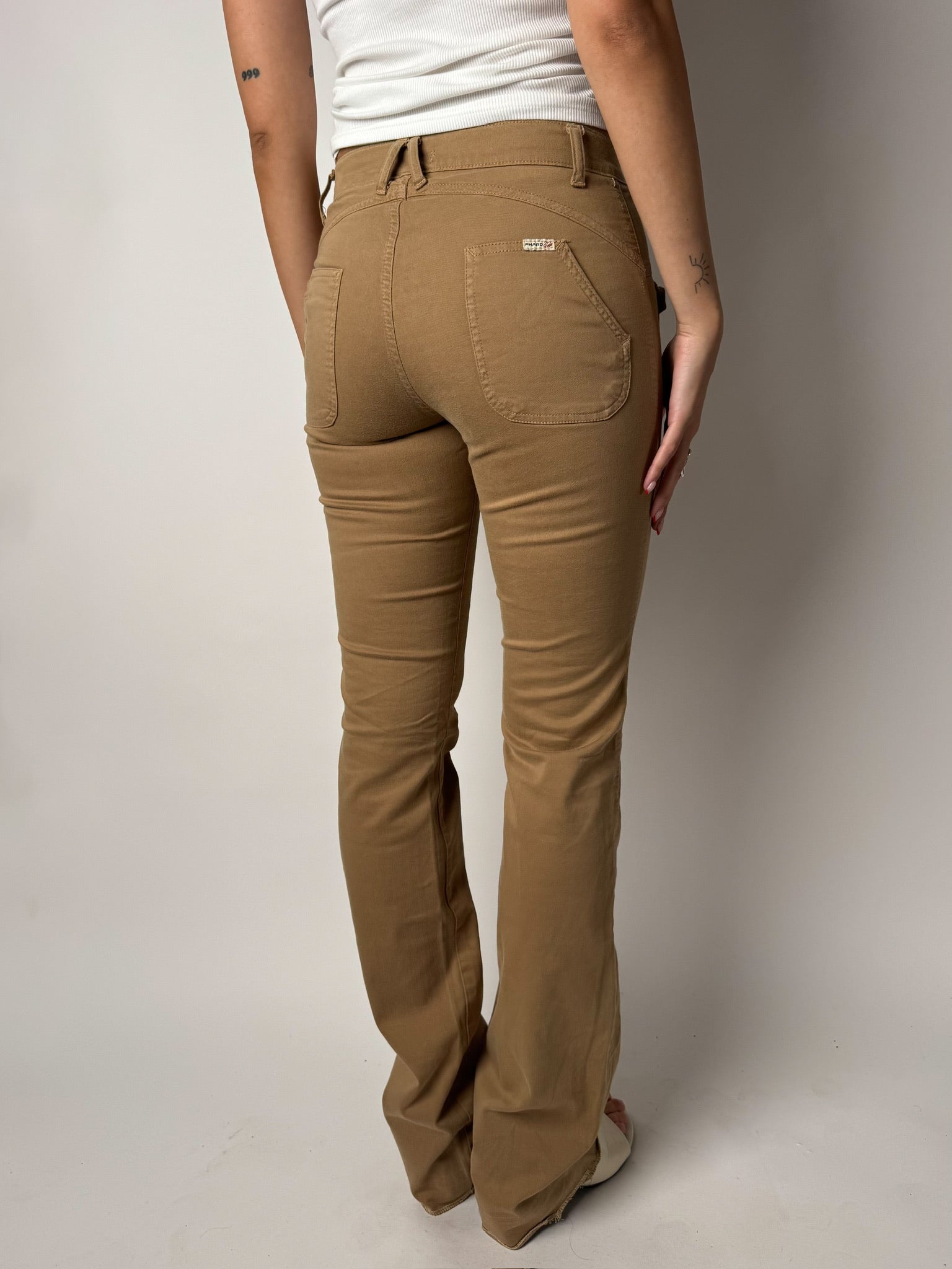 מכנסי קארגו קאמל (34)