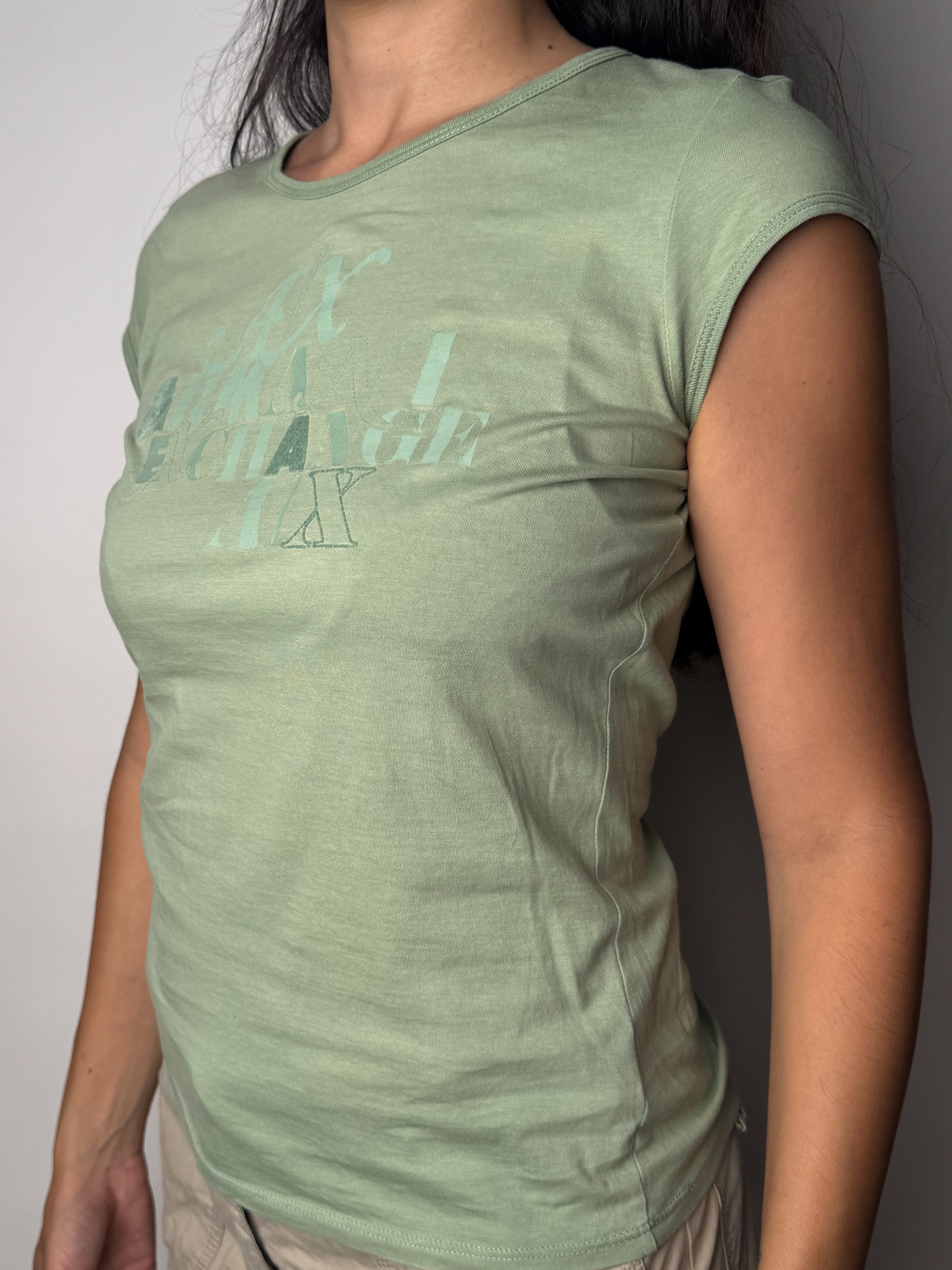 טי שירט הדפס לוגו Armani (M)