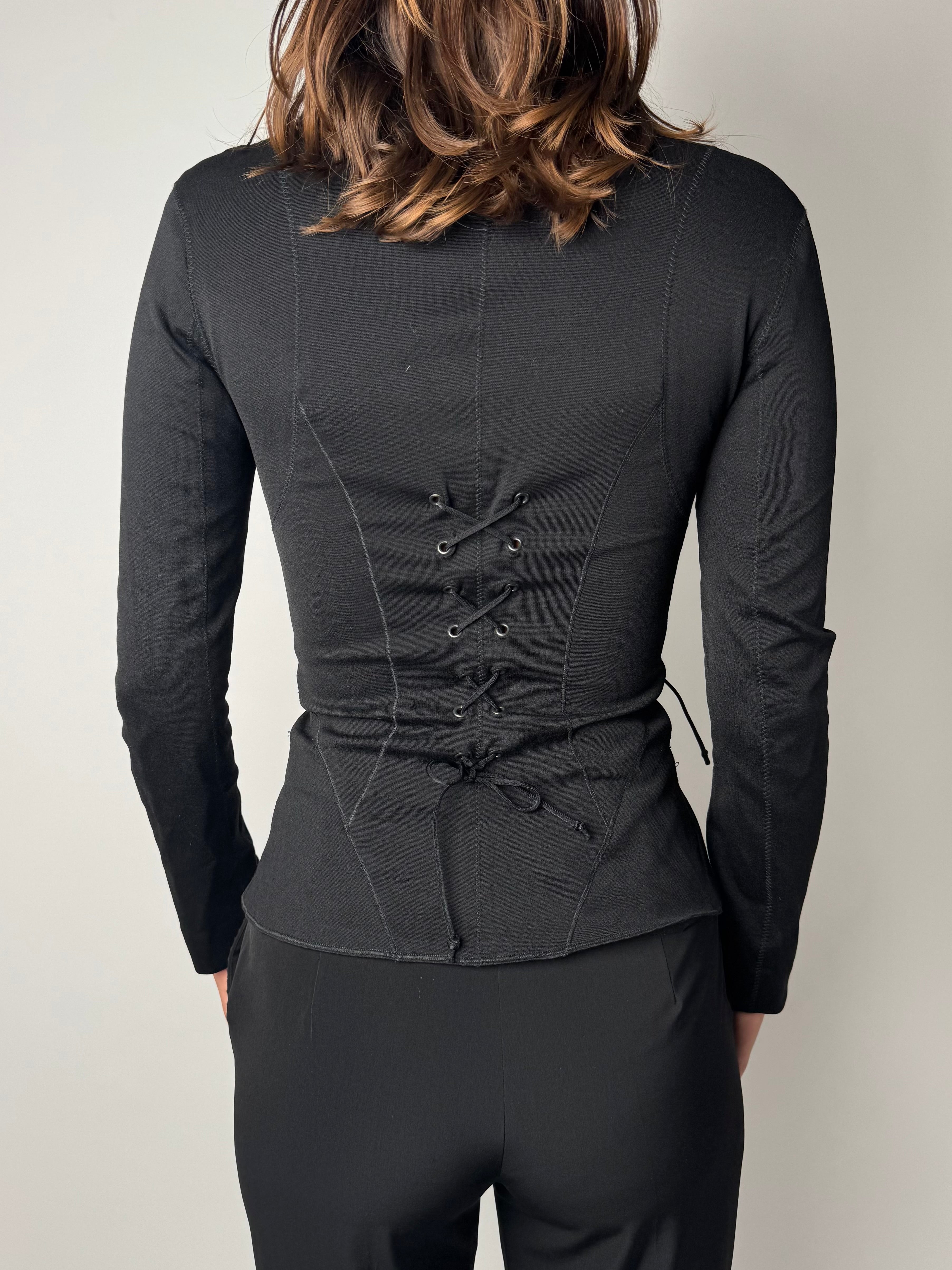 בלייזר בשילוב קשירות (XS)