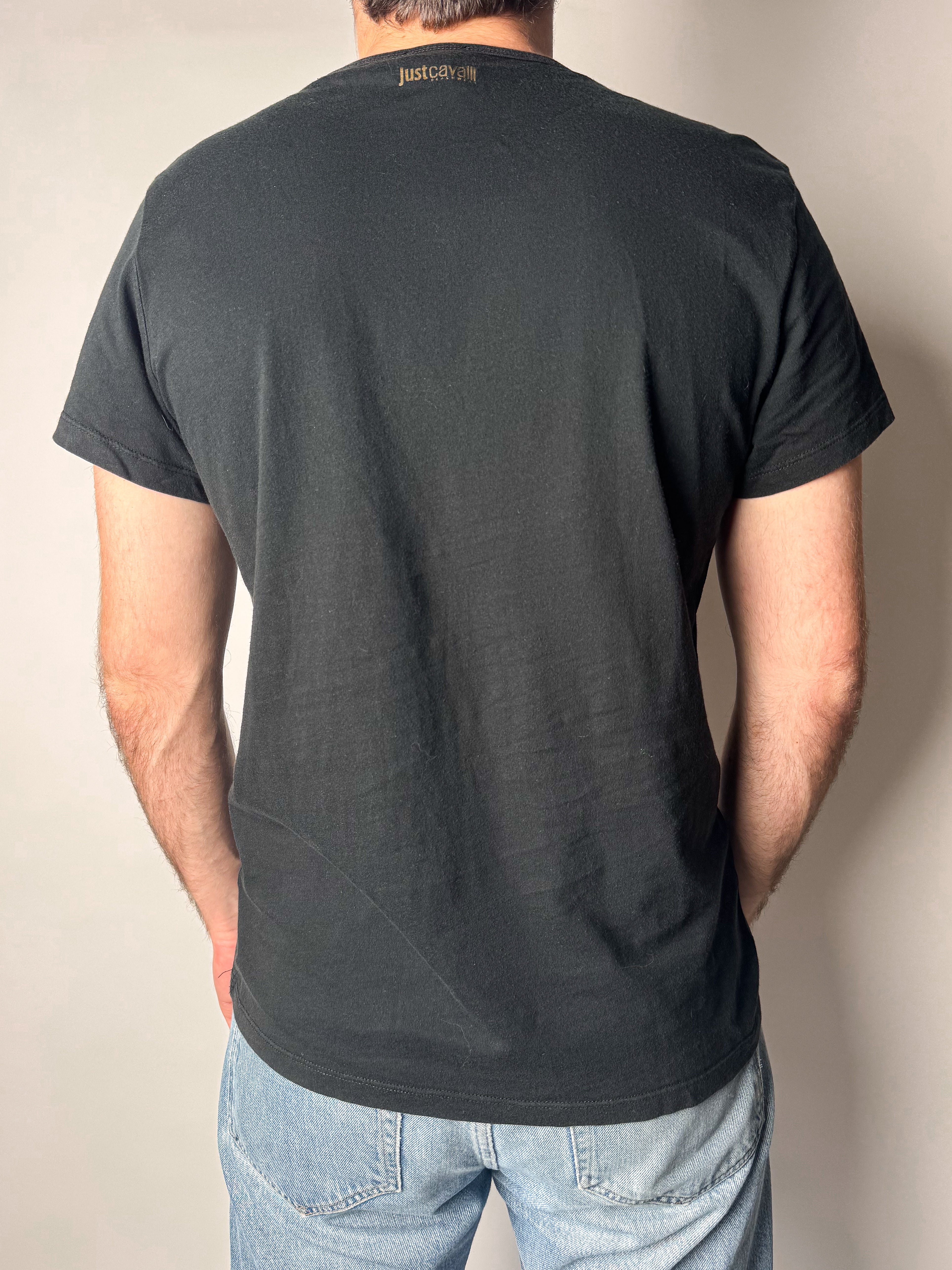 טי שרט בהדפס Cavalli (XL)