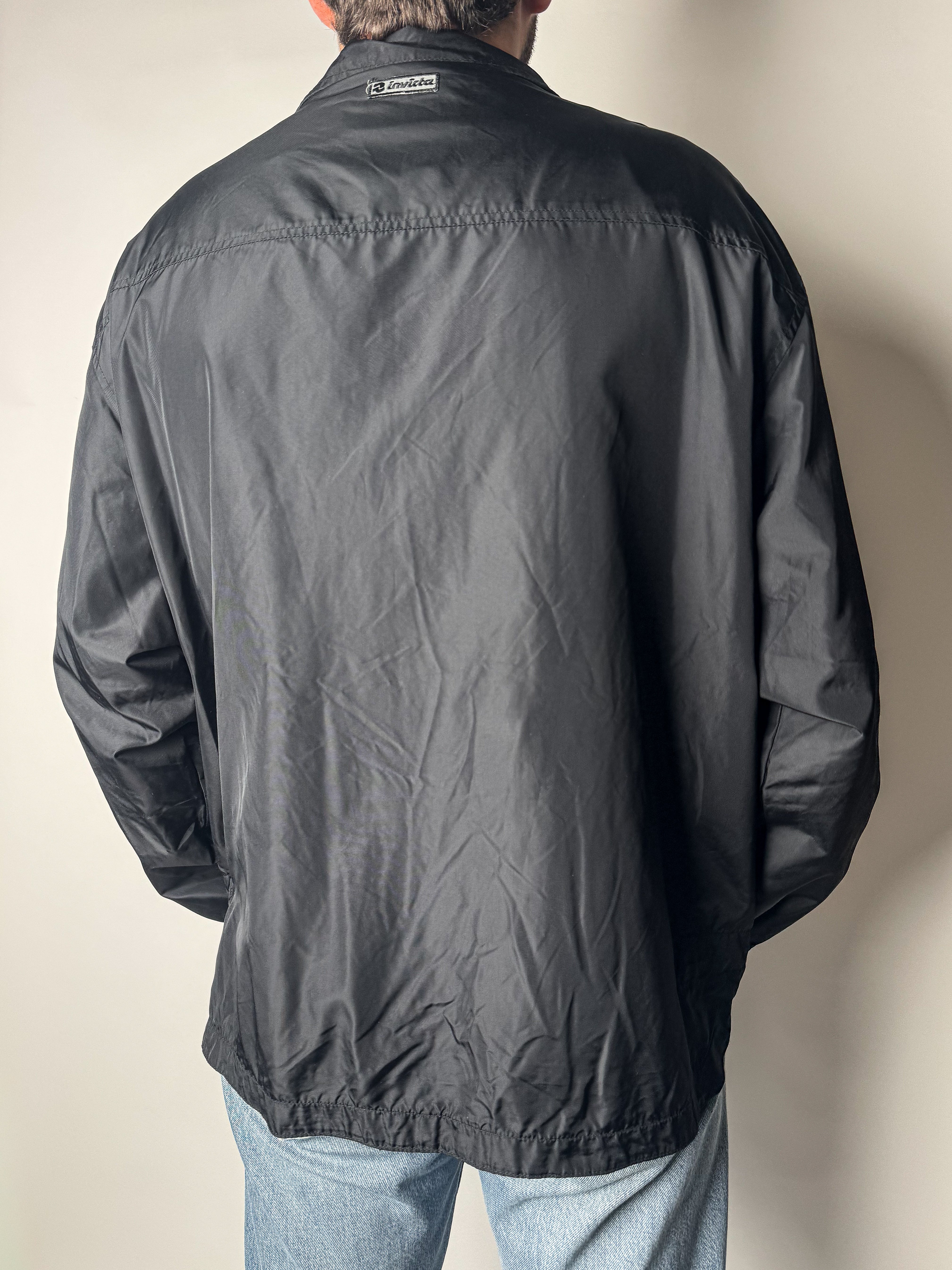 מעיל רוח שחור (XL)