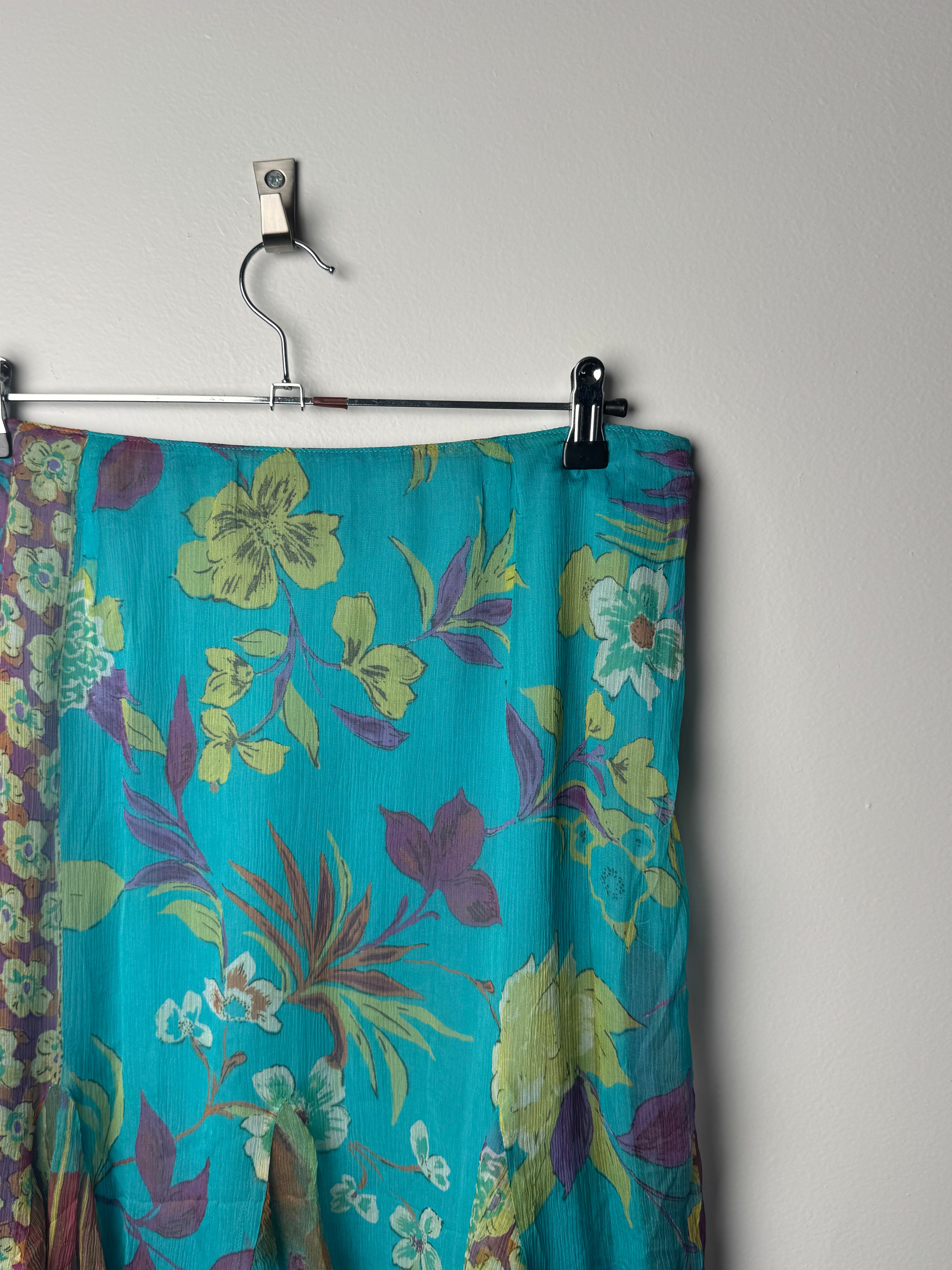חצאית משי פרחונית (40)
