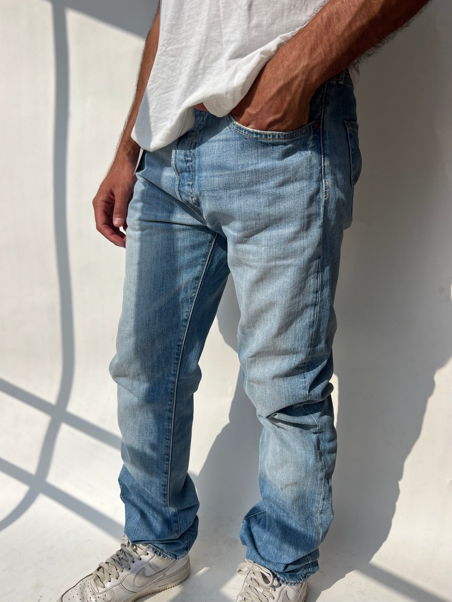 ג׳ינס בהיר Levi's 501 (42)