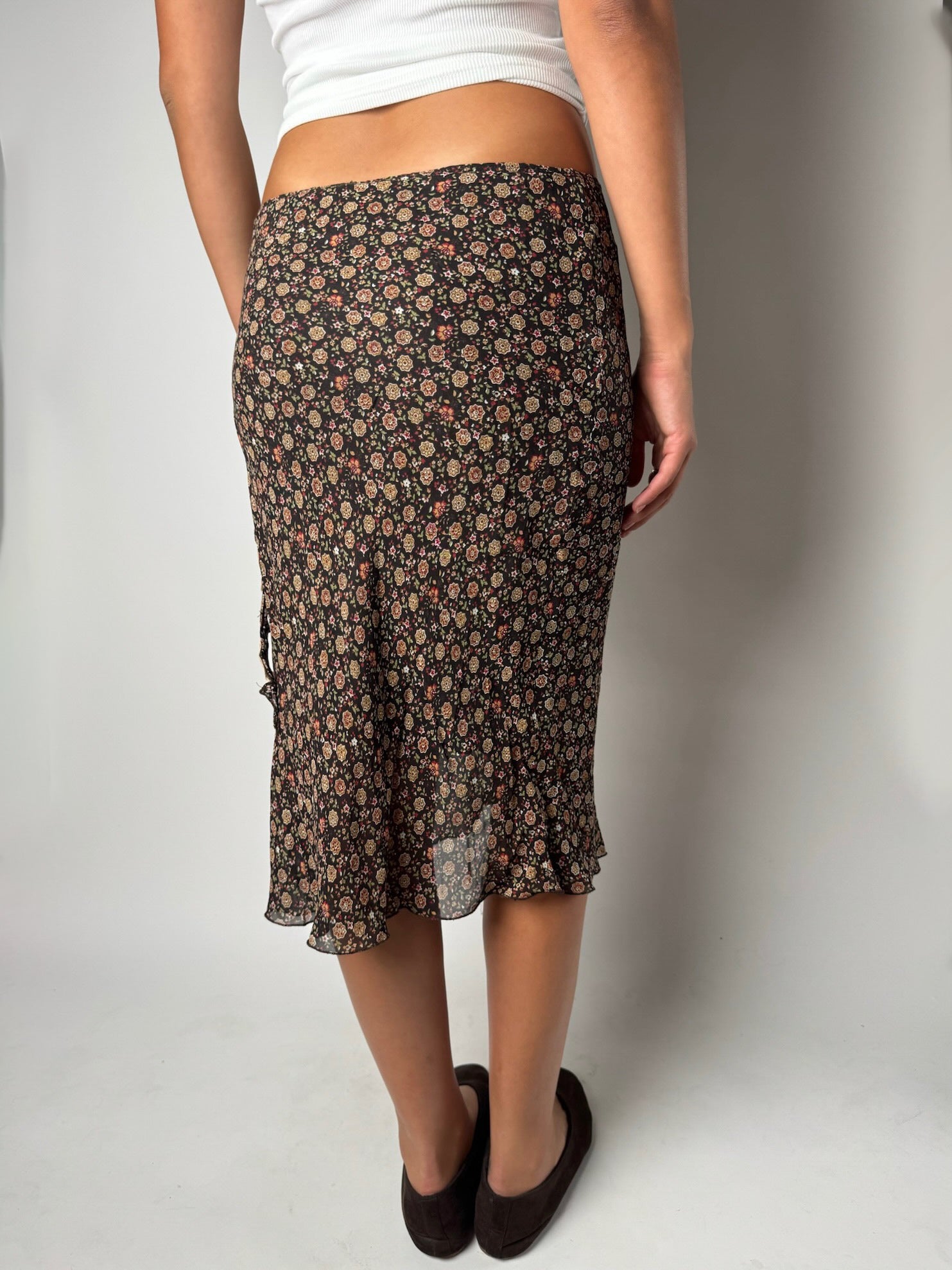 חצאית מידי בהדפס פרחוני (38)