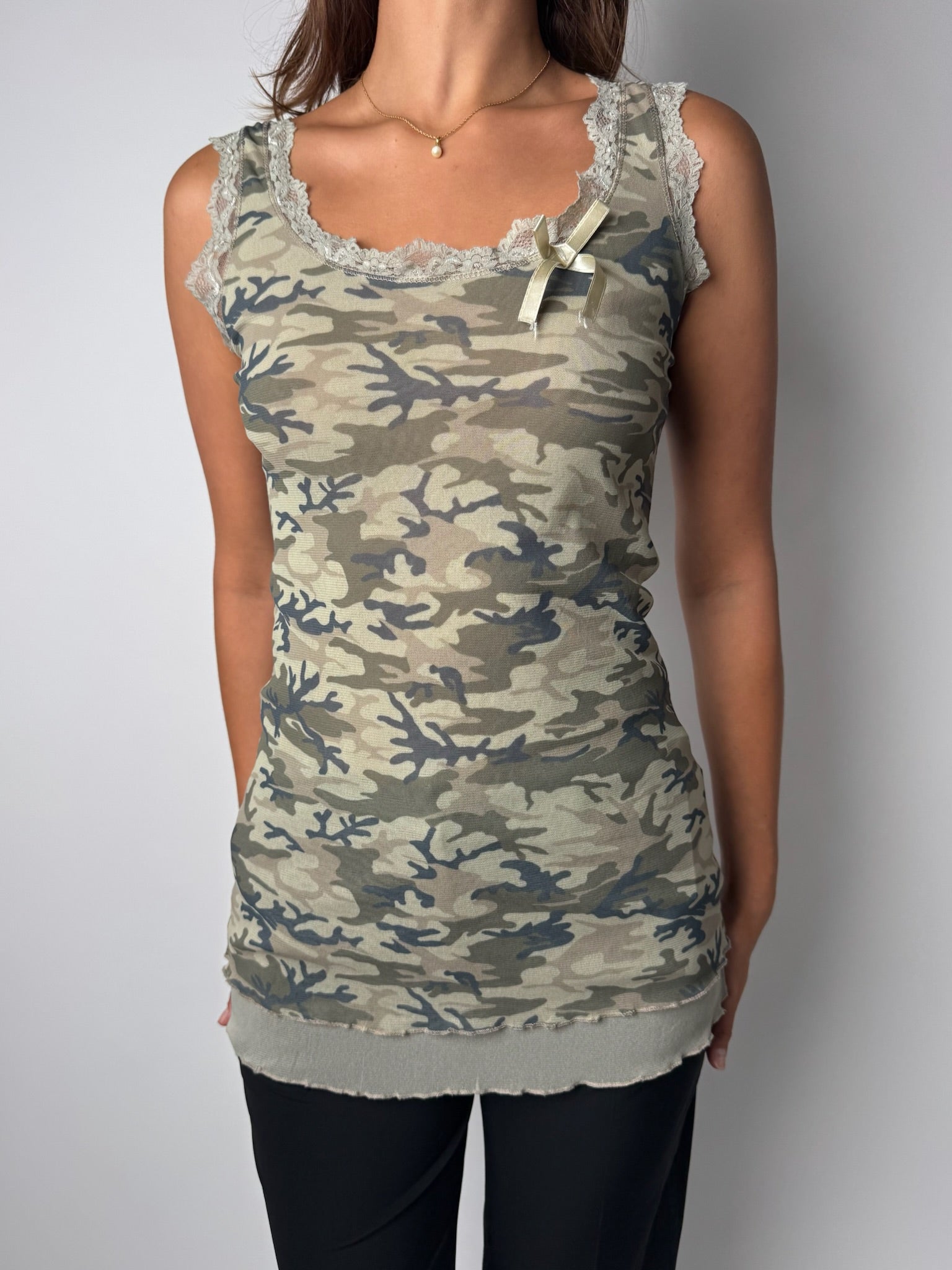 טוניקת מש בהדפס קאמו (S)