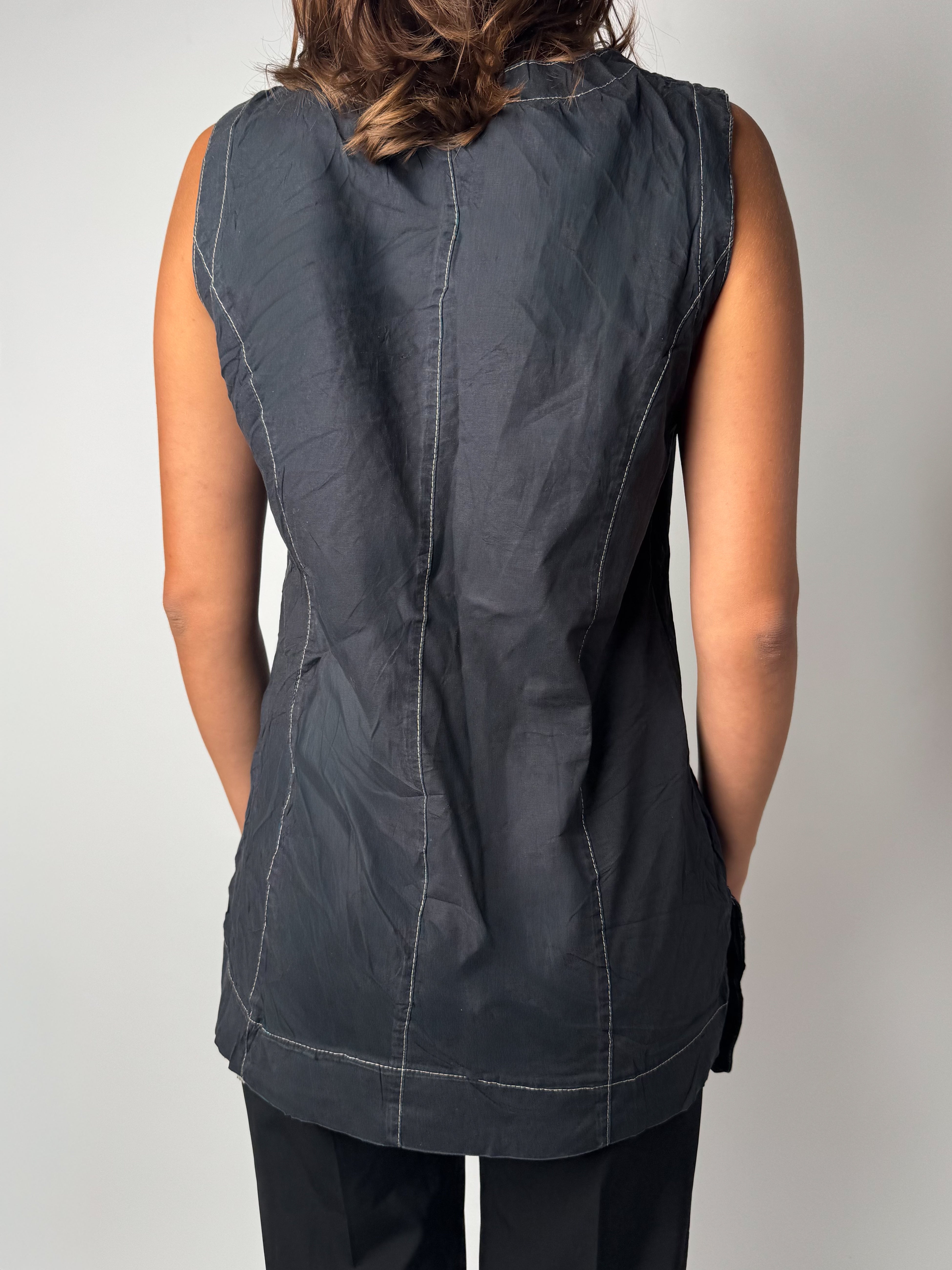 טוניקה בהדפס גרפי (M)