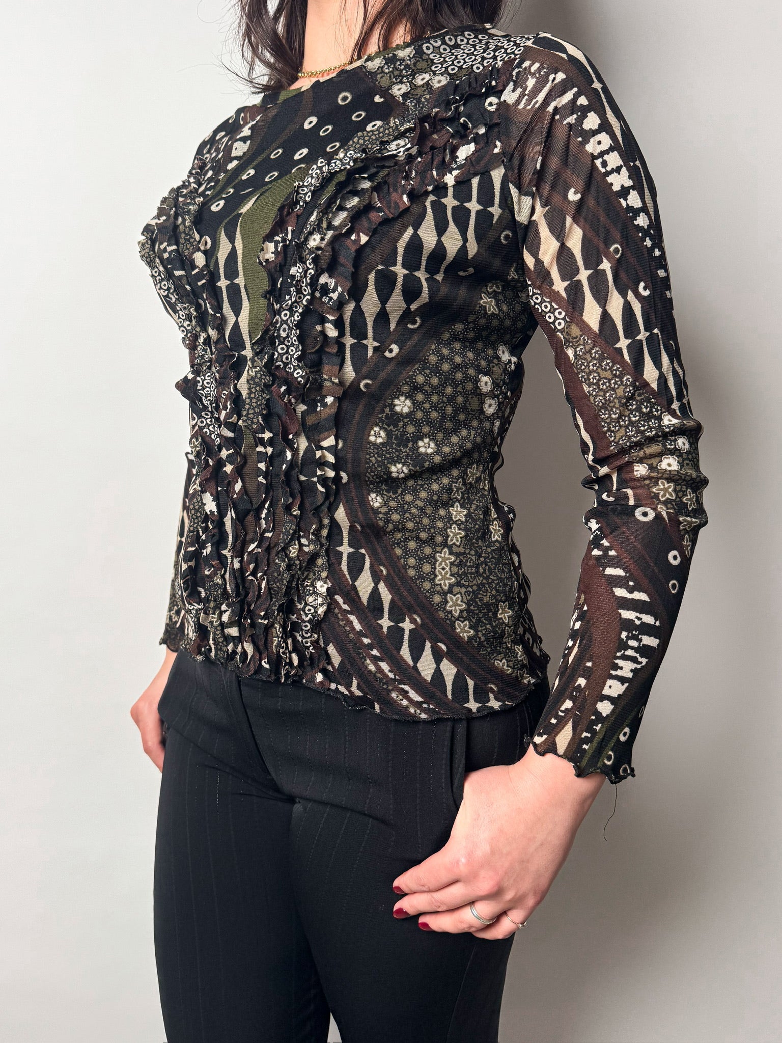 חולצת מש בהדפס (M)