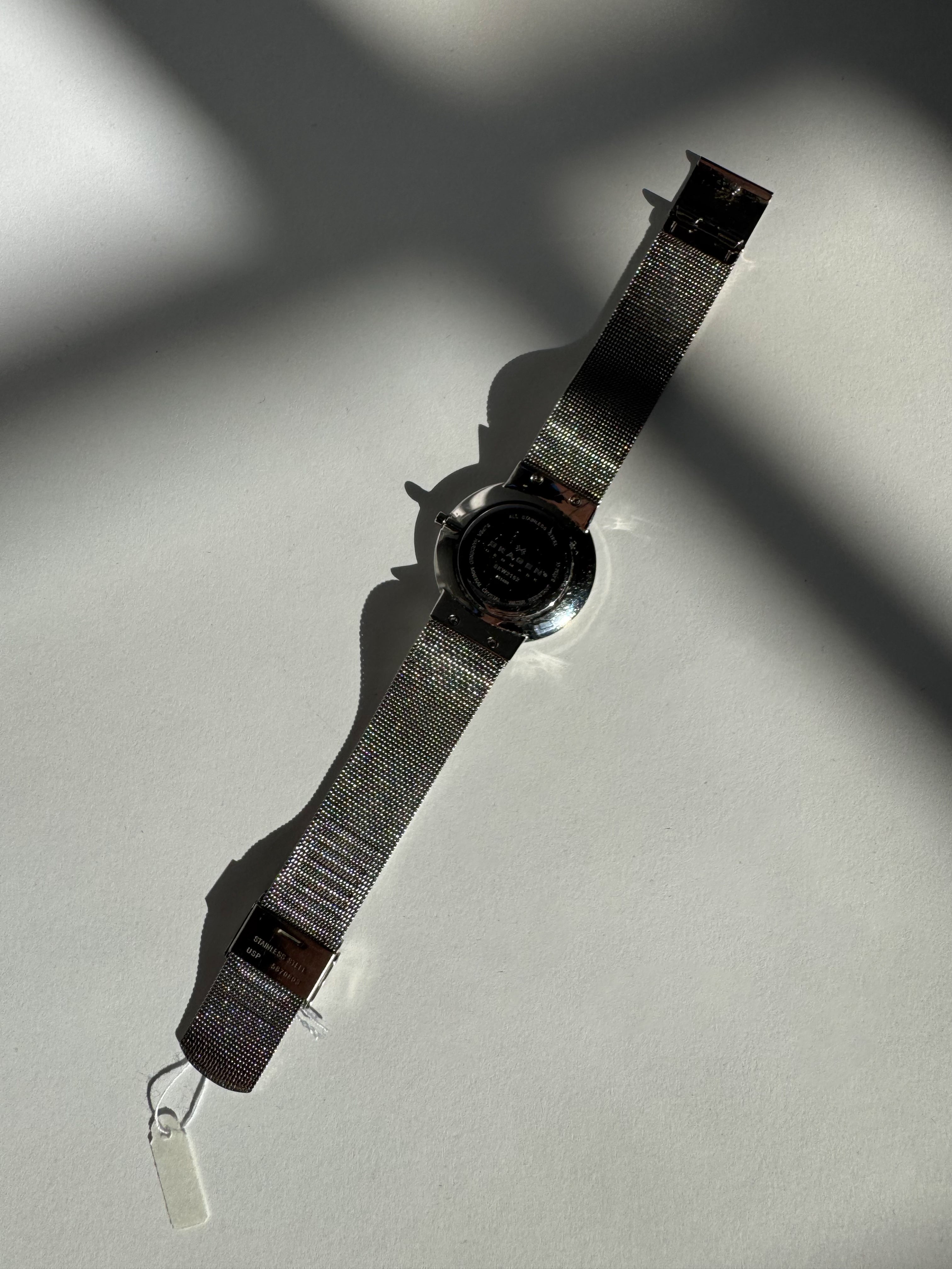 שעון וינטג׳ כסוף Skagen