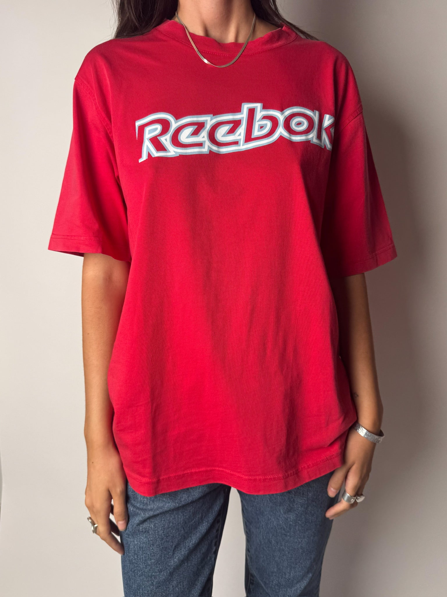טי שרט אדומה (M) Reebok