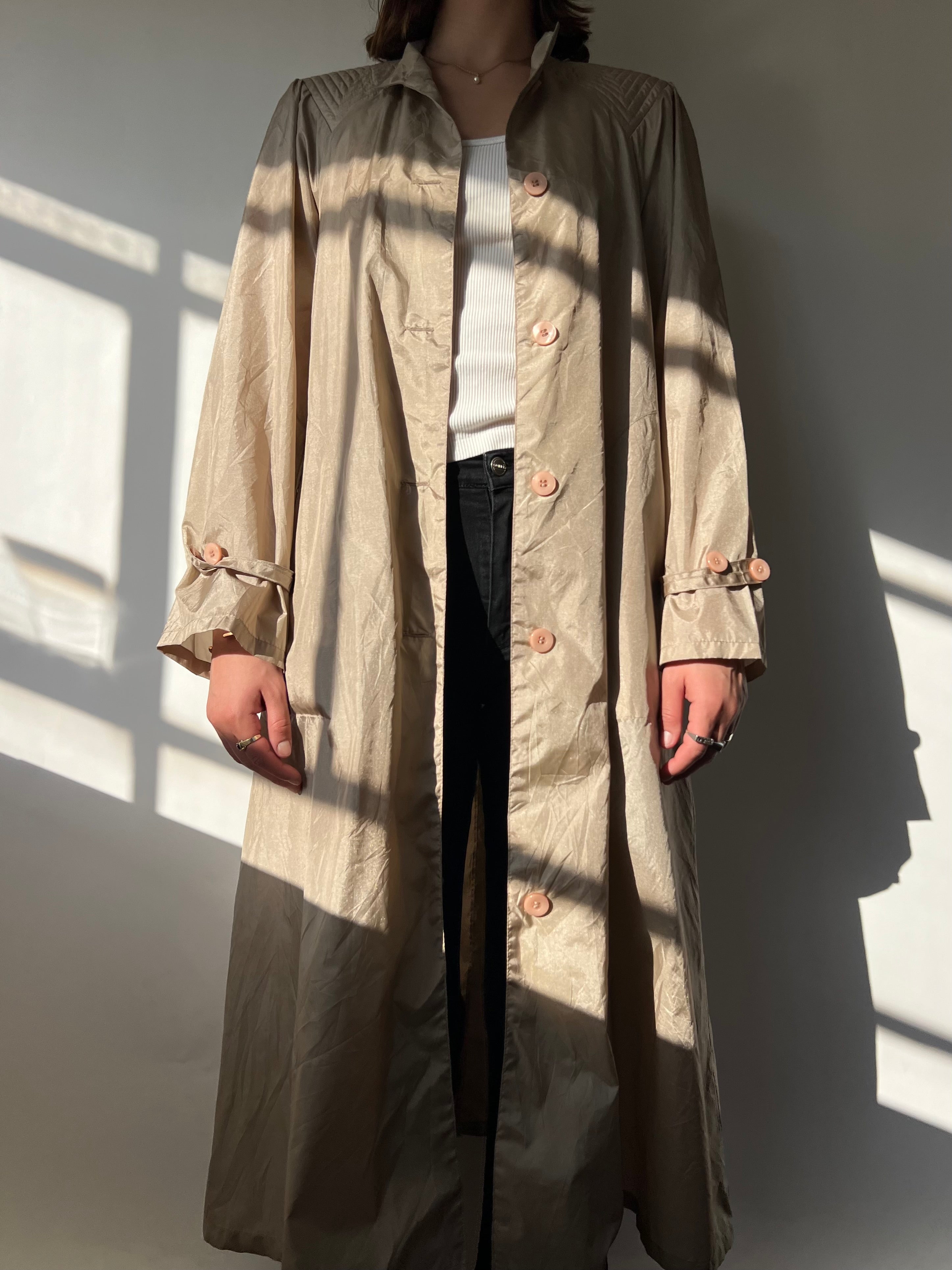 מעיל גשם ארוך (M)