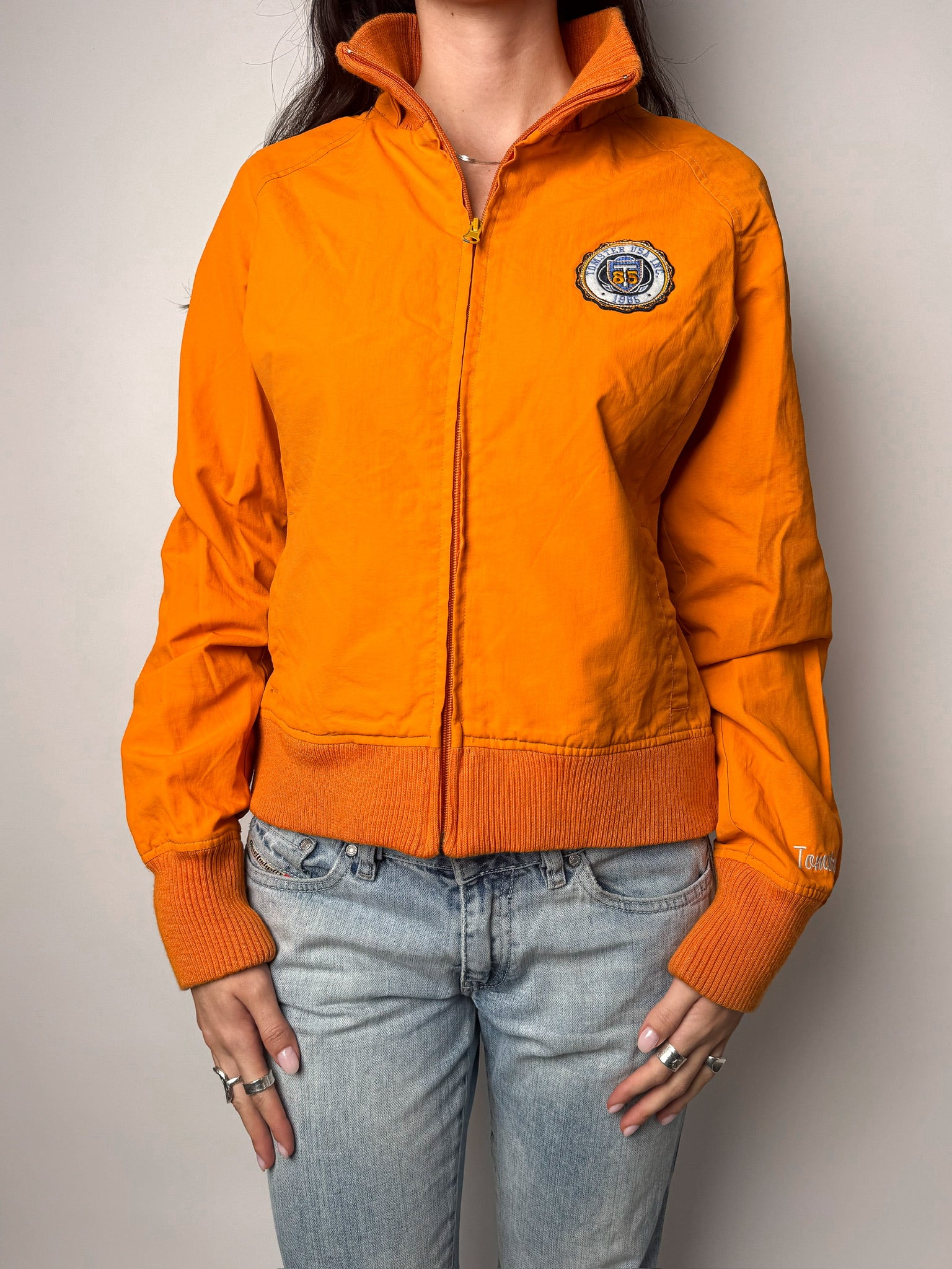 ג׳קט ספורטיבי כתום (M)