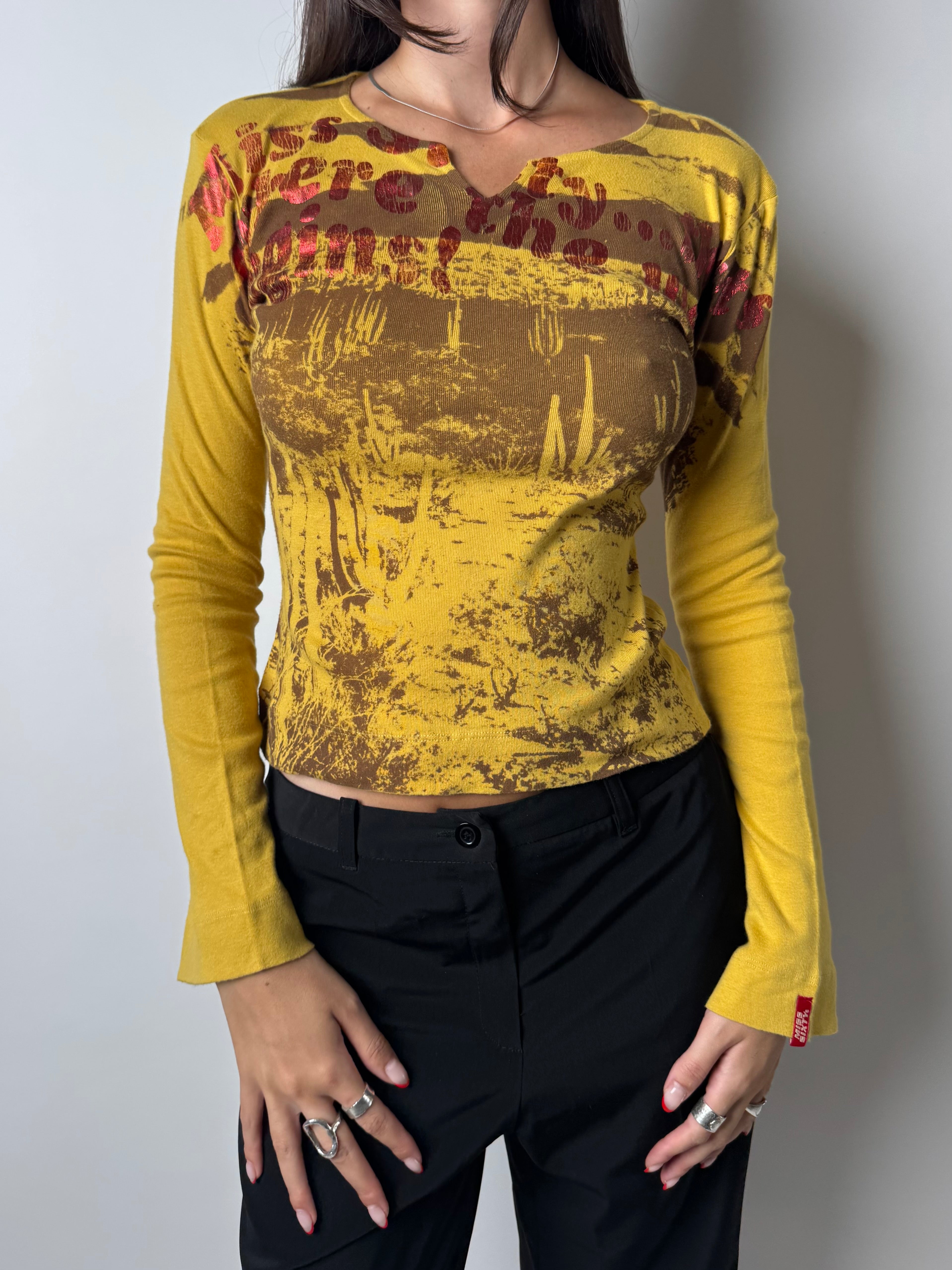 חולצה עם הדפס MISS SIXTY (M)