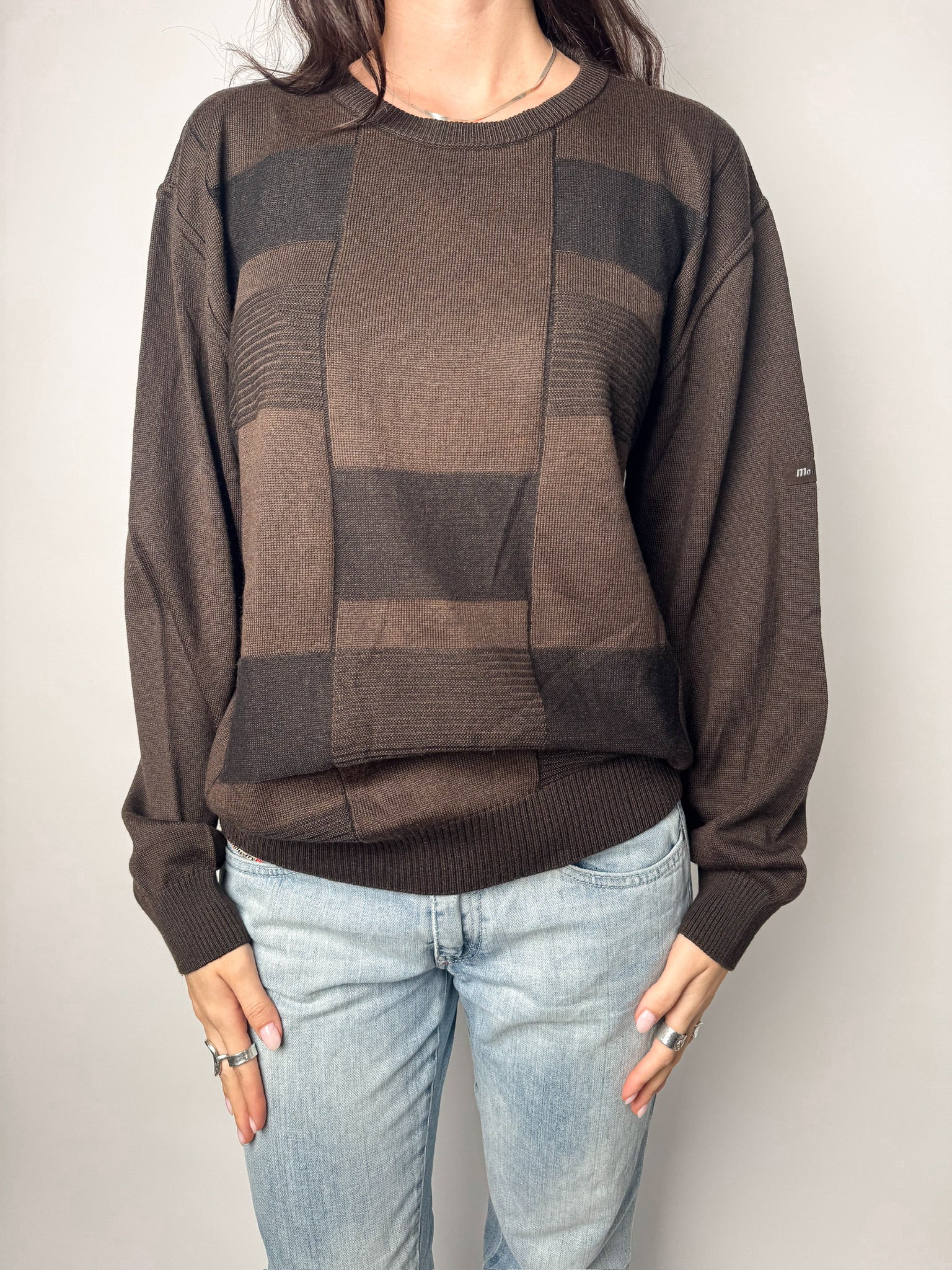 סריג חום כהה (M)