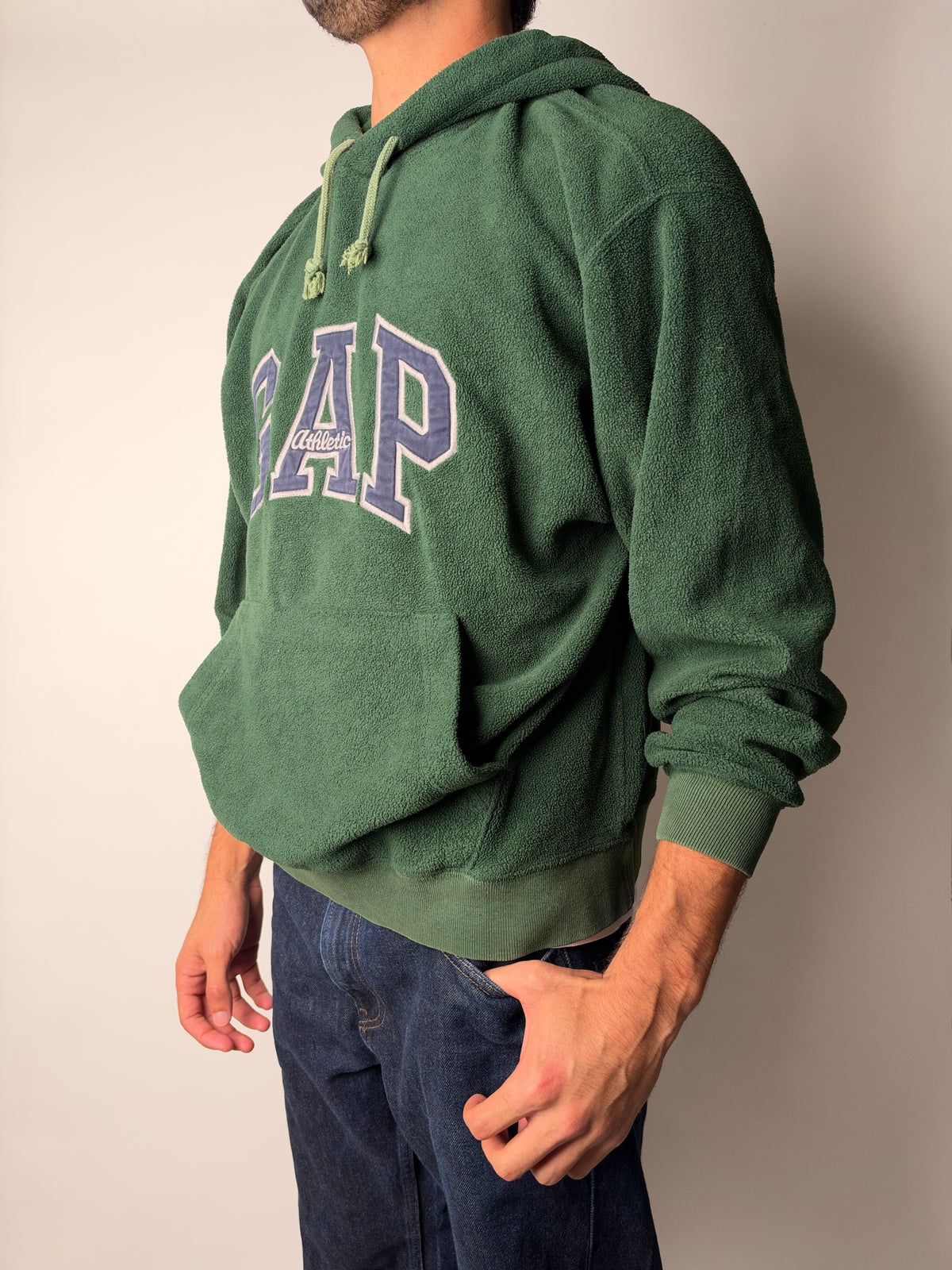 פליז לוגו ירוק Gap (M)