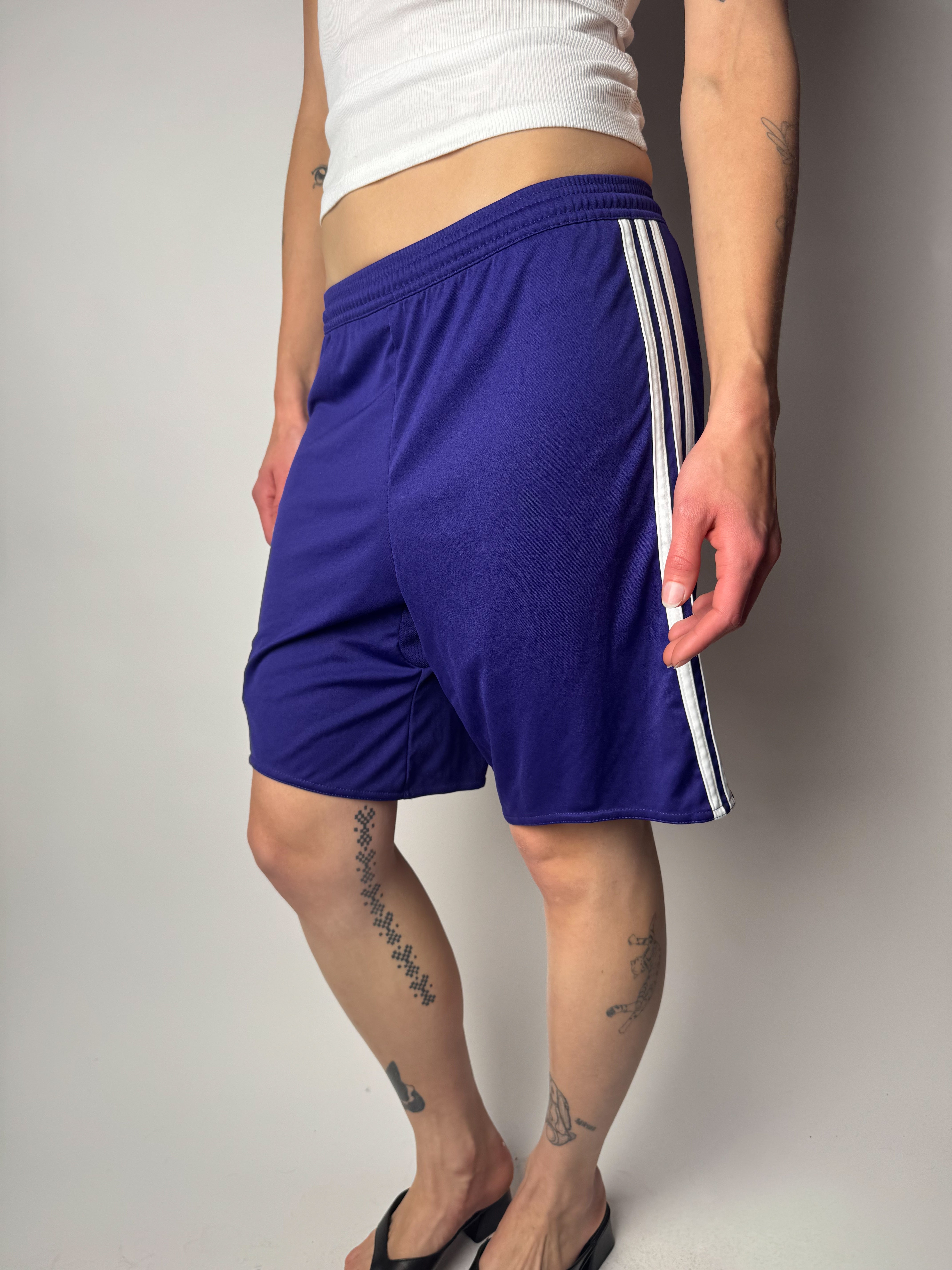 מכנסי ספורט סגולים Adidas (XS)