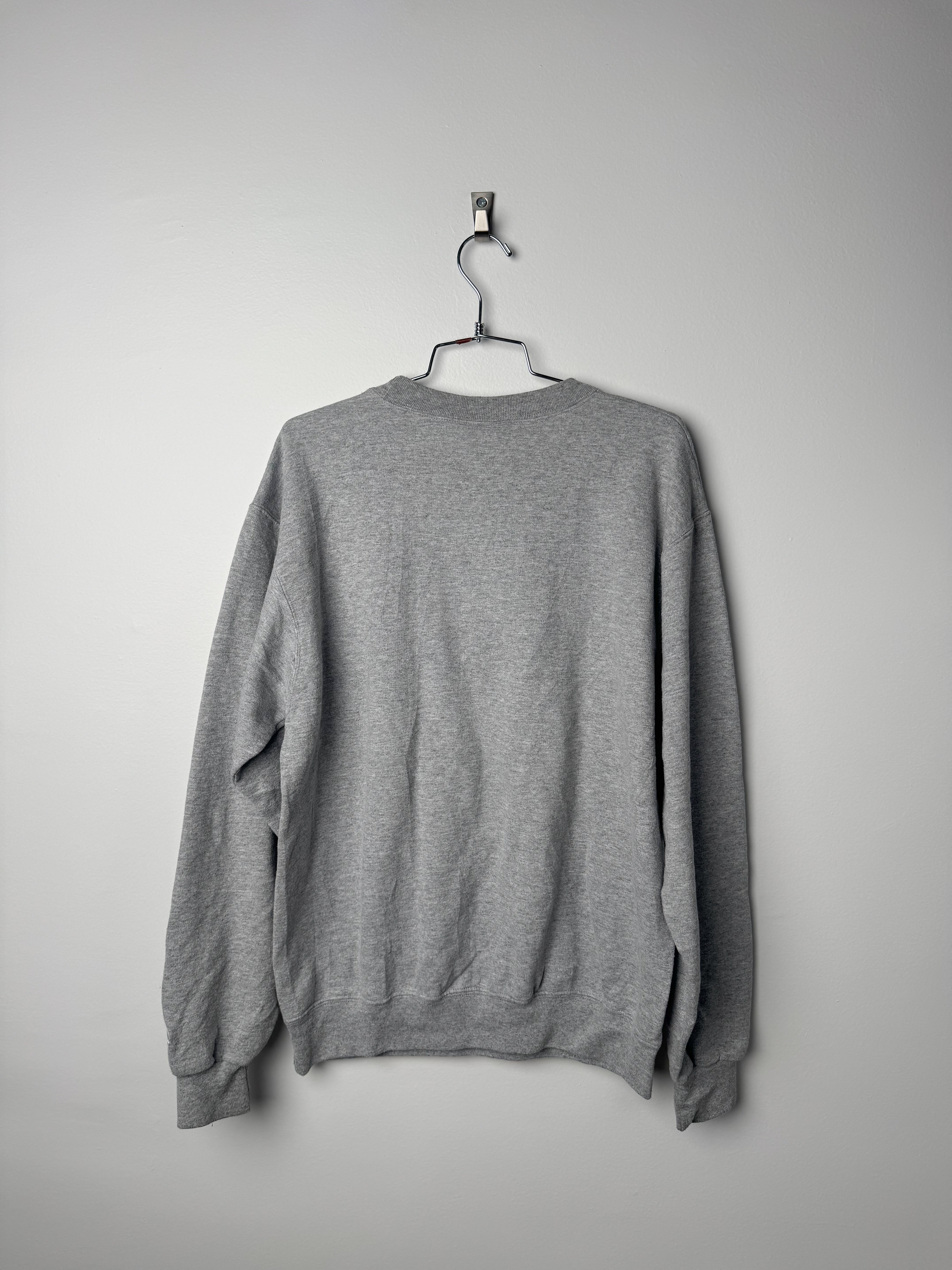 סווטשרט כותנה אפור בהדפס Champion (M)