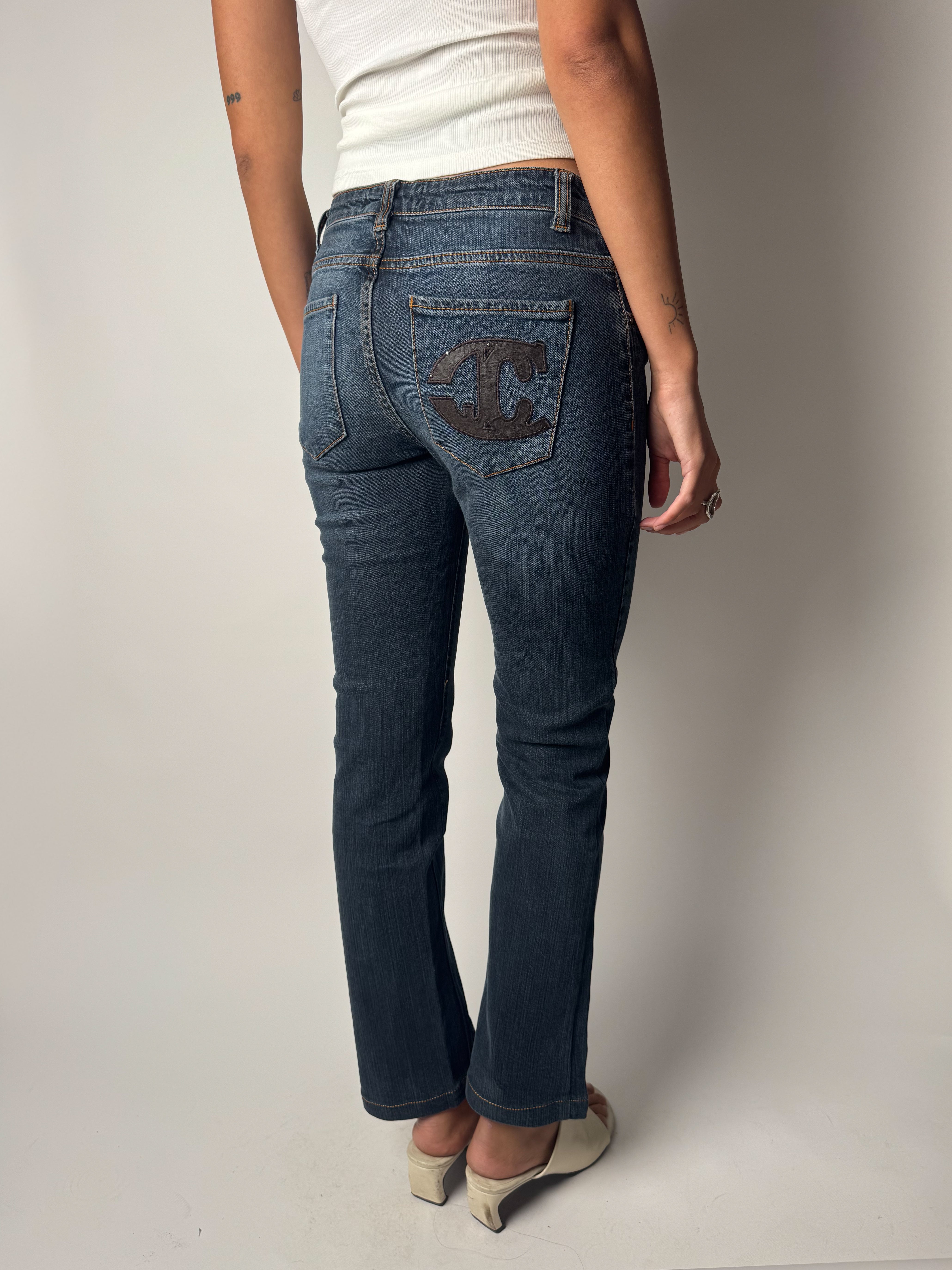 ג׳ינס כהה Cavalli (36-38)