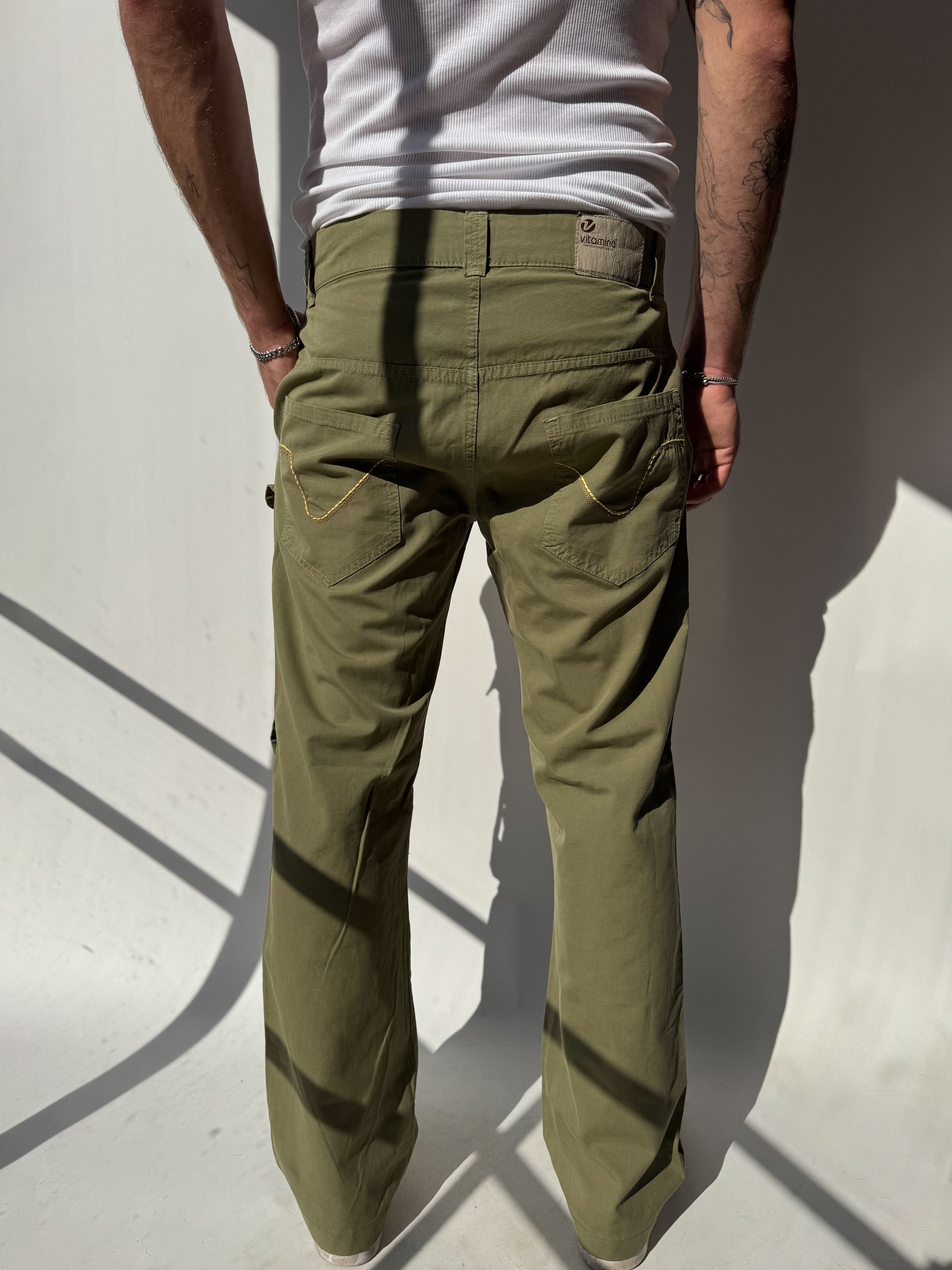 מכנסי דגמ״ח ירוקים (42)