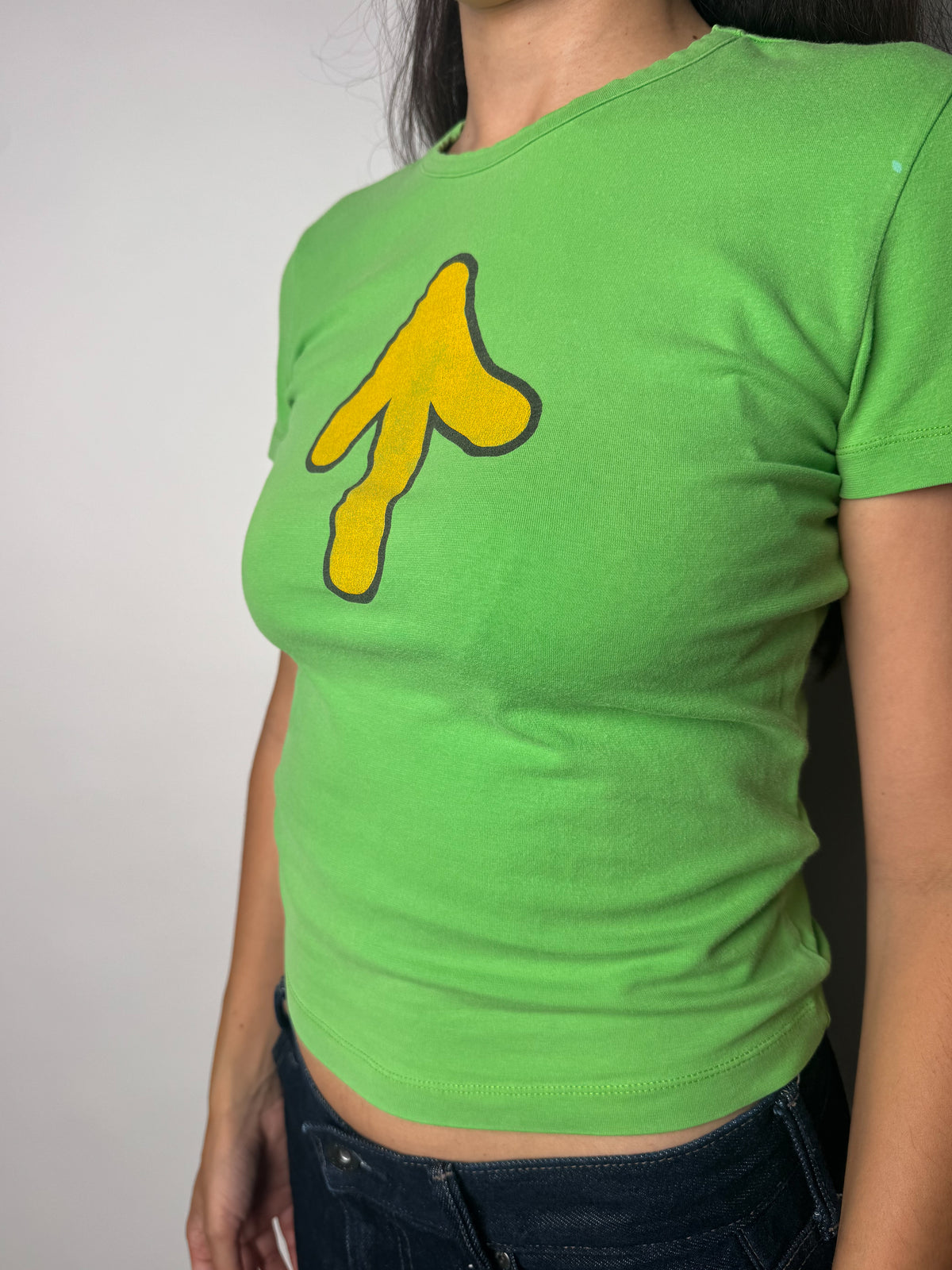 בייבי טי שרט ירוקה (M)