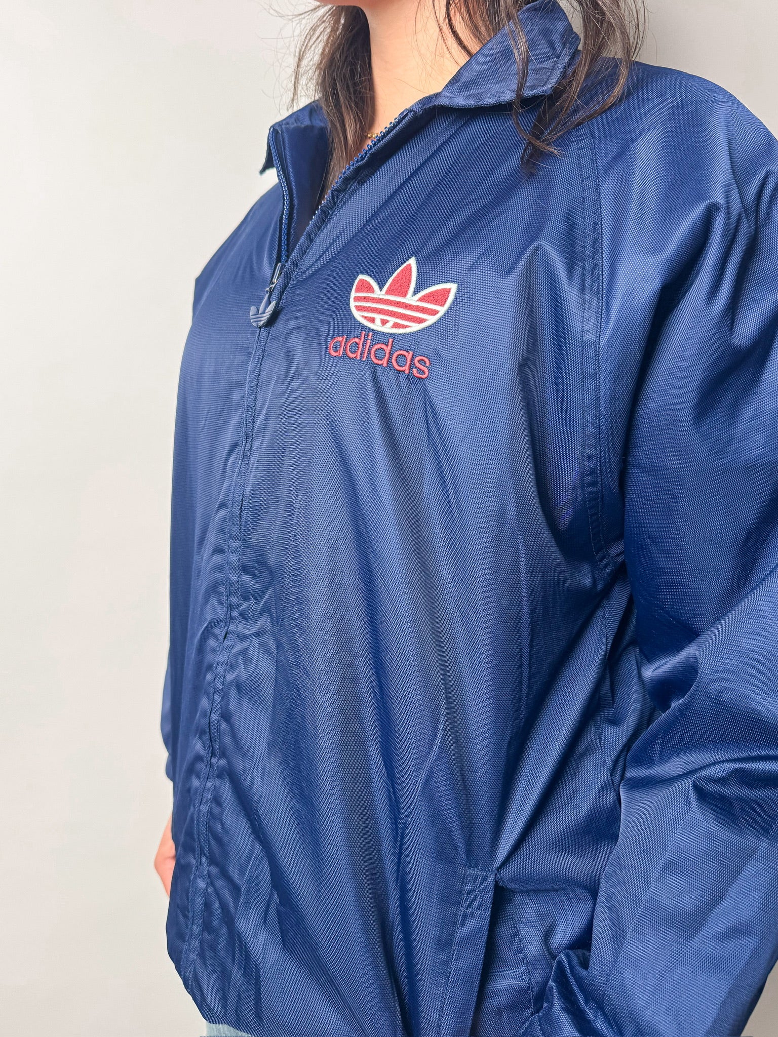 מעיל כחול Adidas (L)