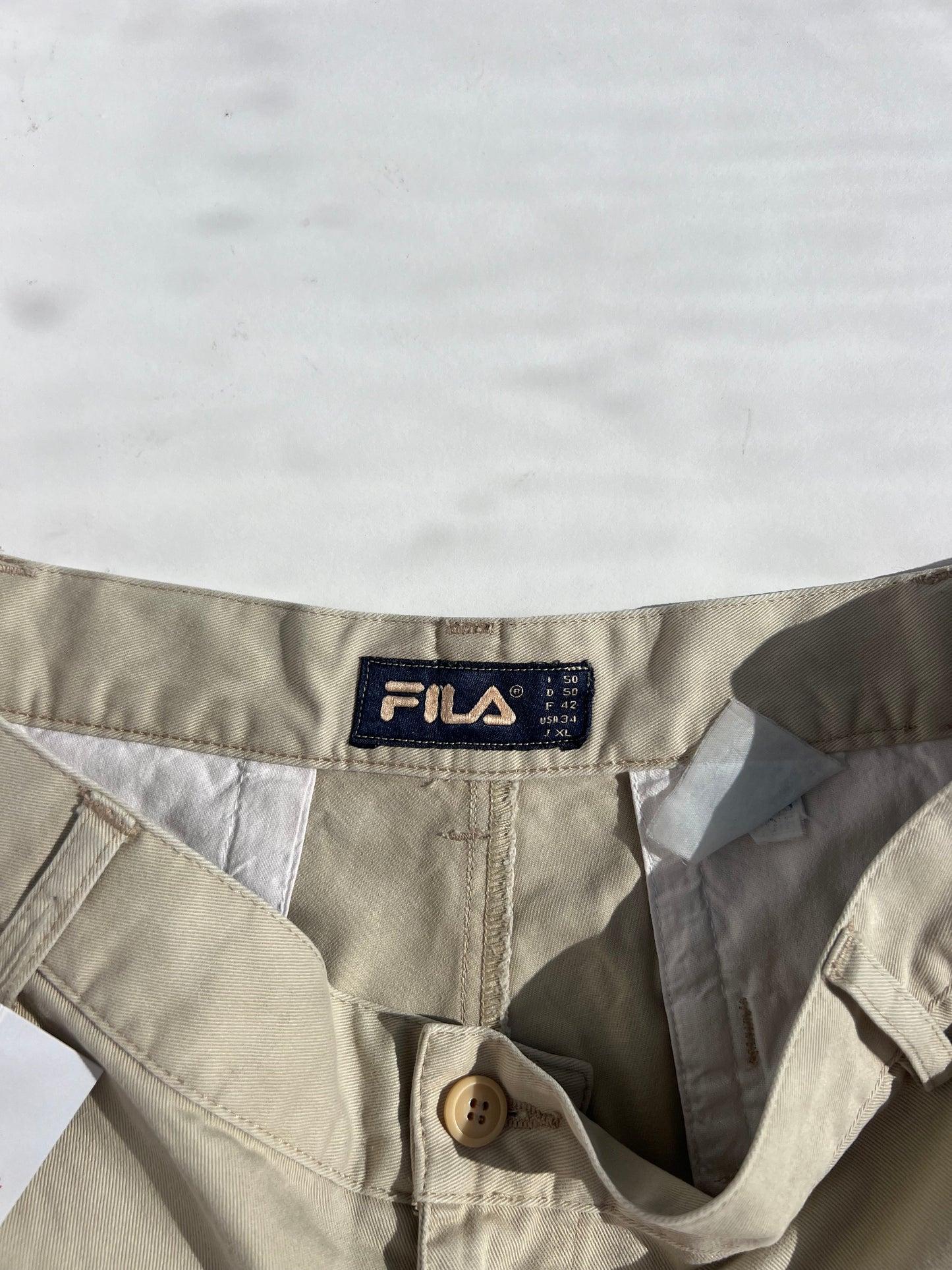 מכנסי צ׳ינו קצרים Fila (44)