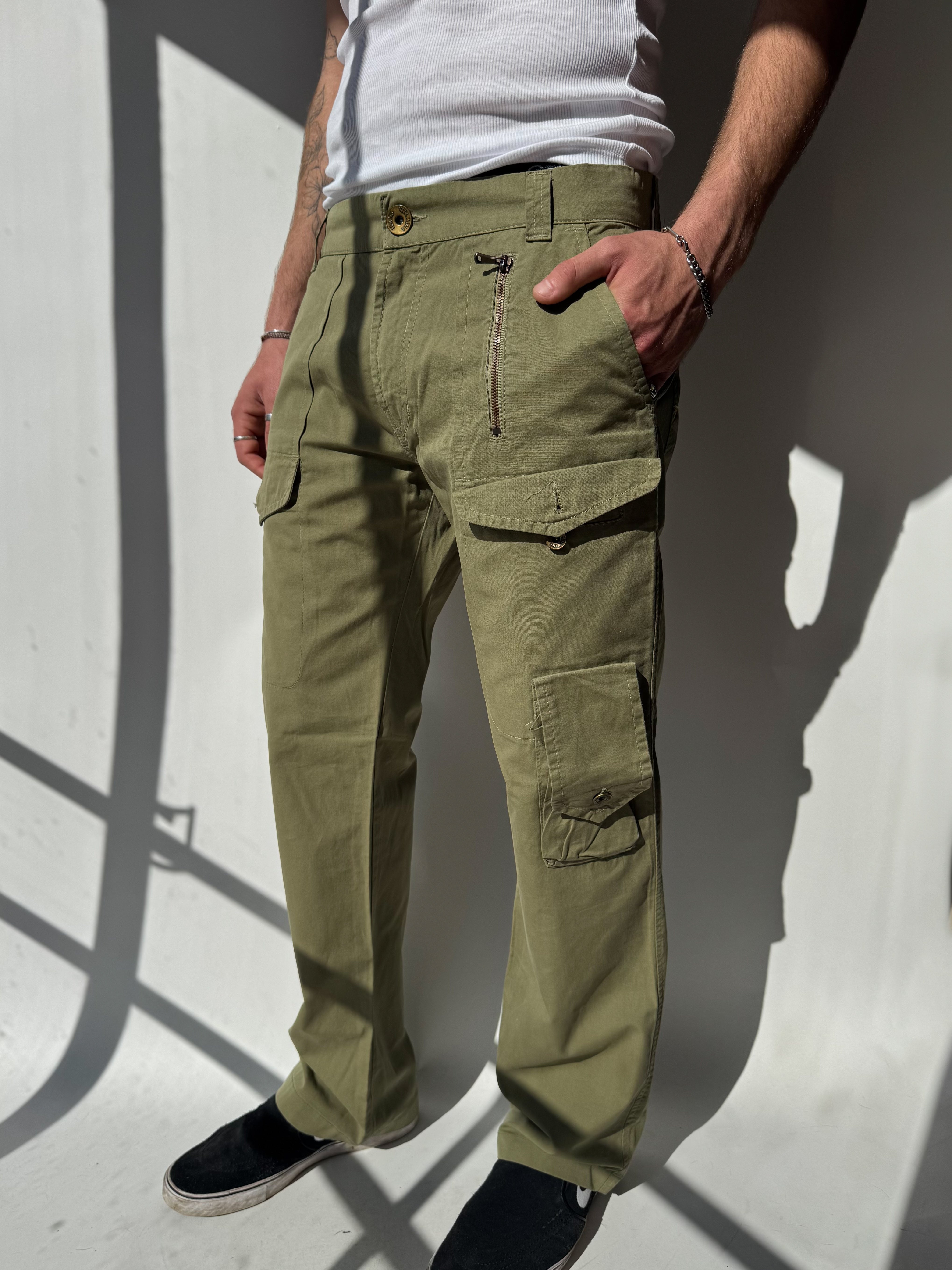 מכנסי דגמ״ח ירוקים (42)