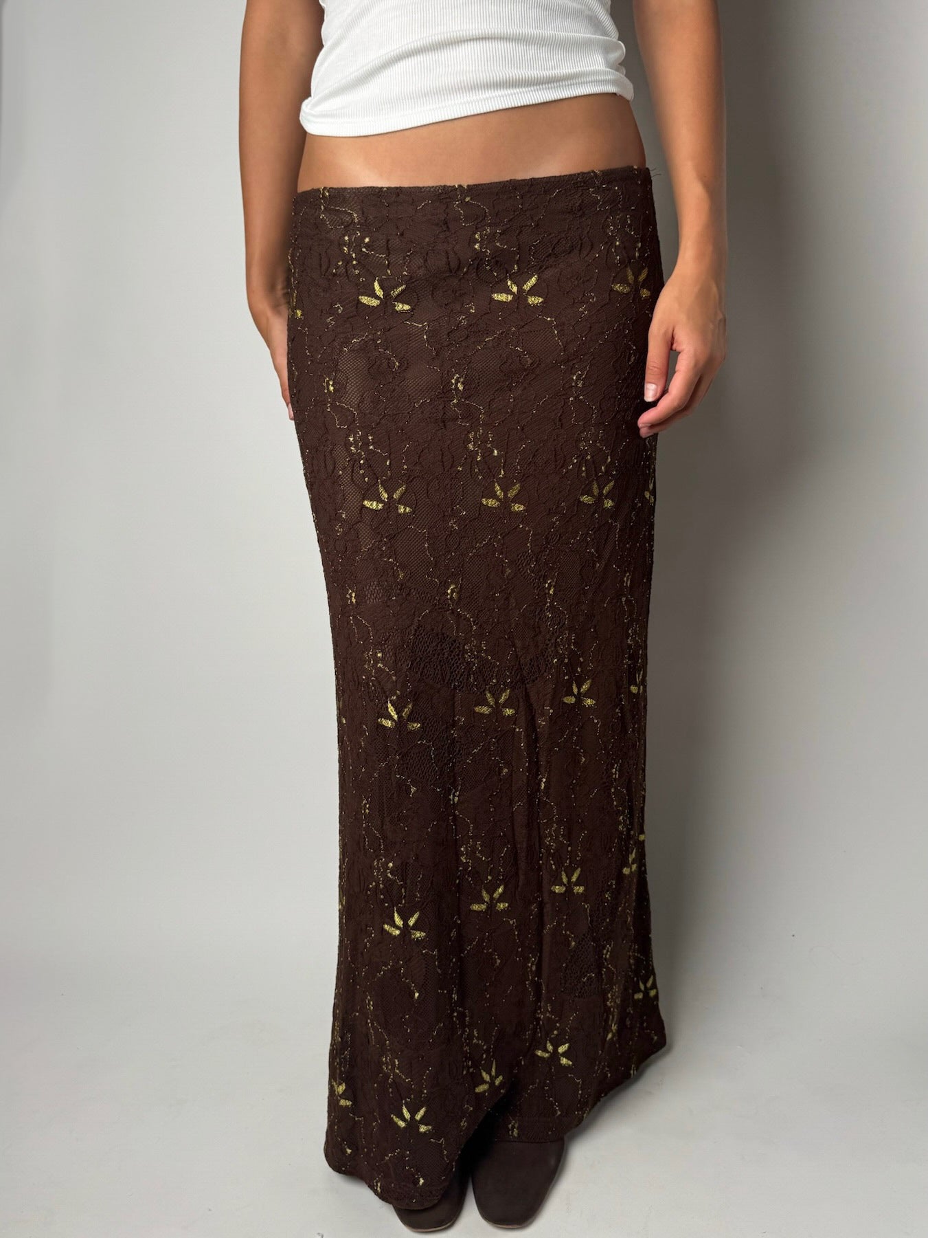 חצאית מקסי תחרה Kenzo (38-40)