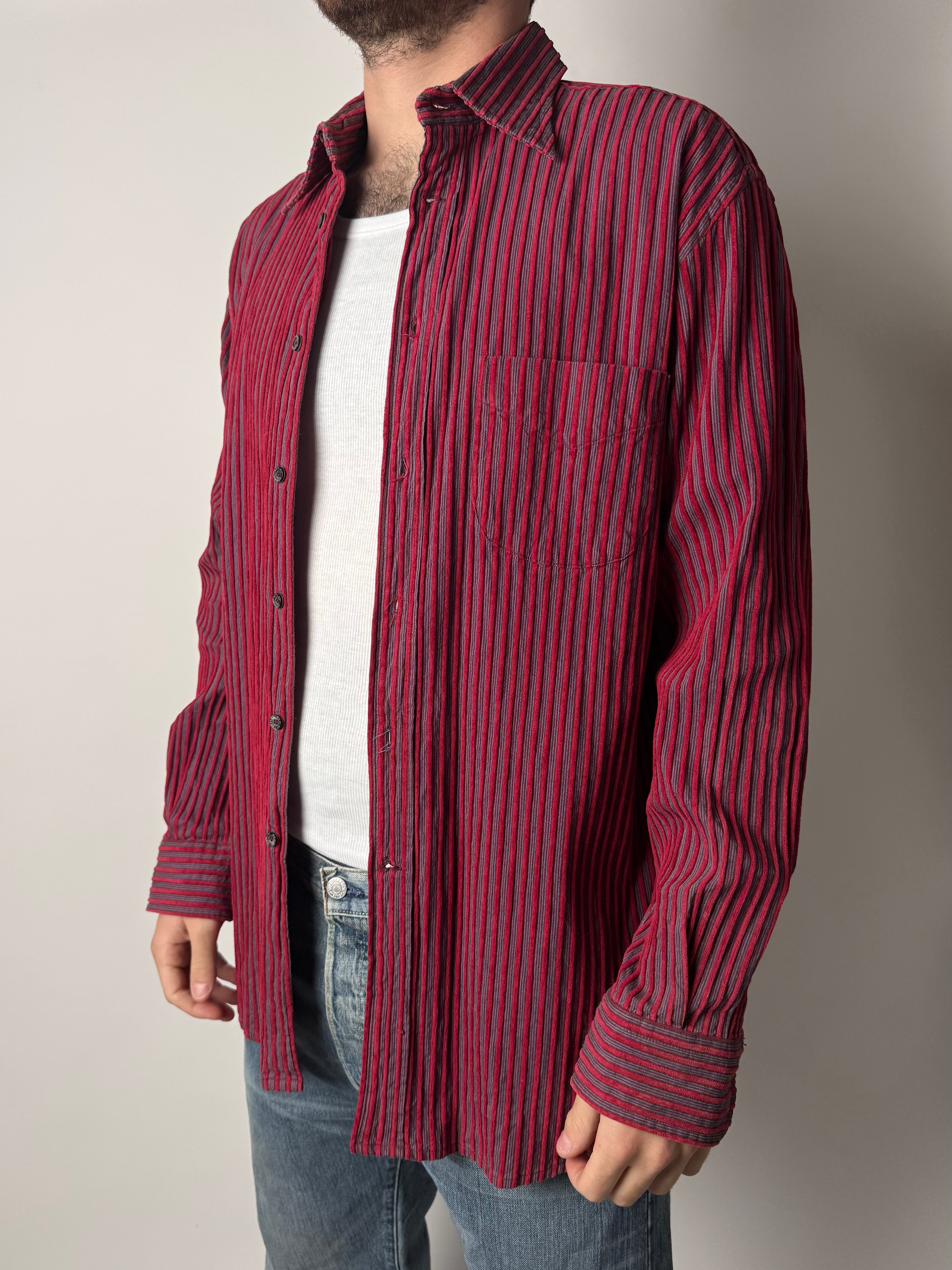 חולצת קורדרוי מכופתרת Replay (L)