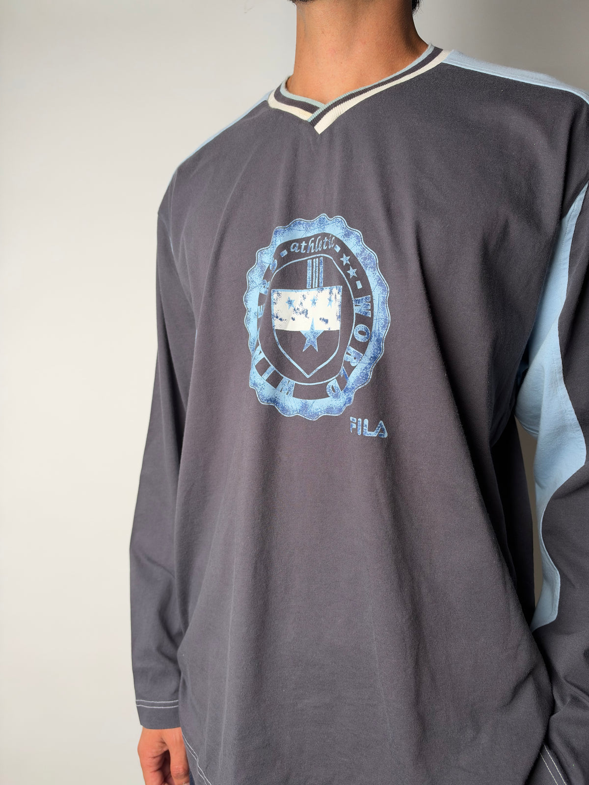 טי שרט ארוכה בהדפס (XL) Fila