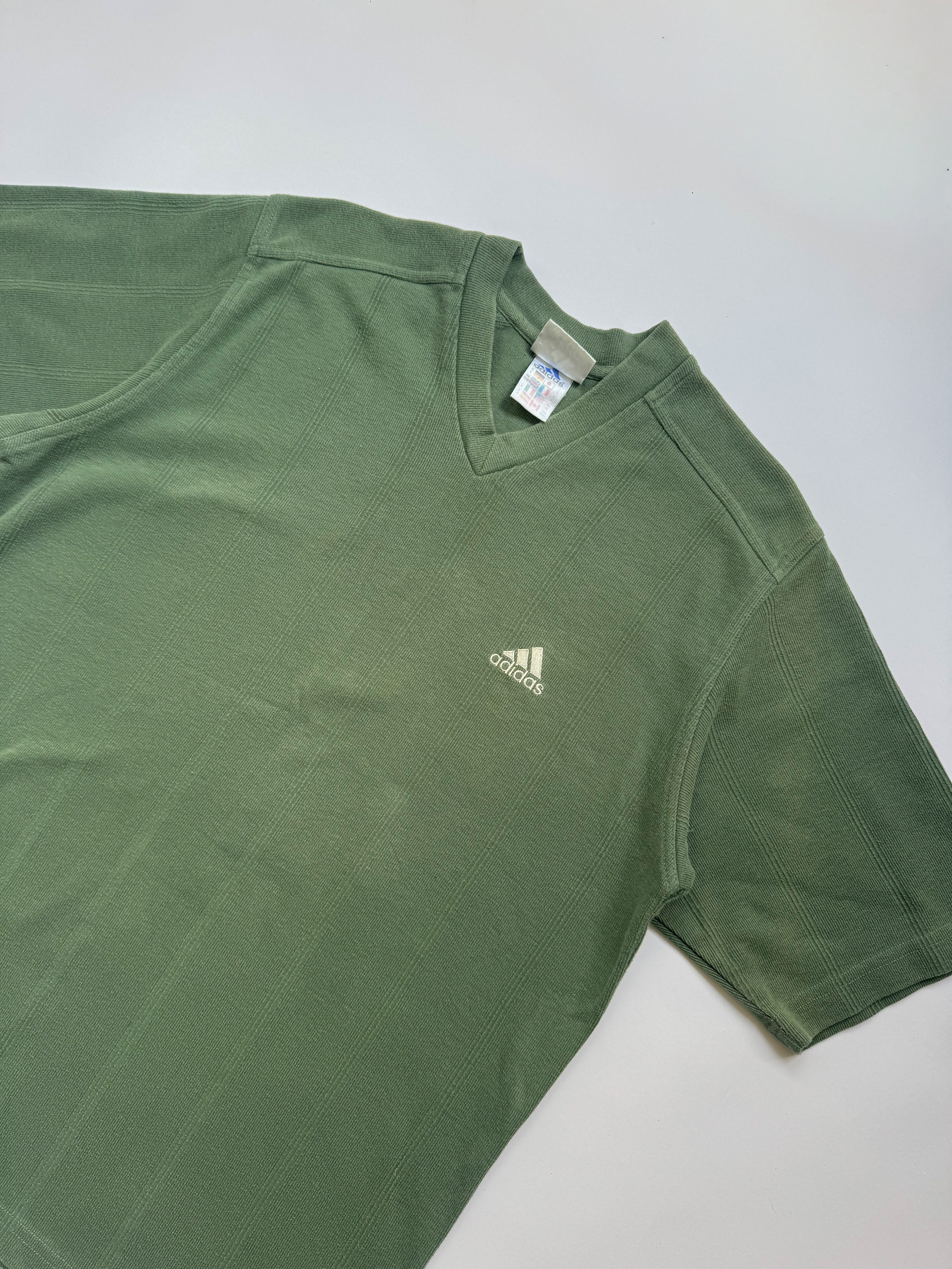טי שרט לוגו ירוקה Adidas (M)
