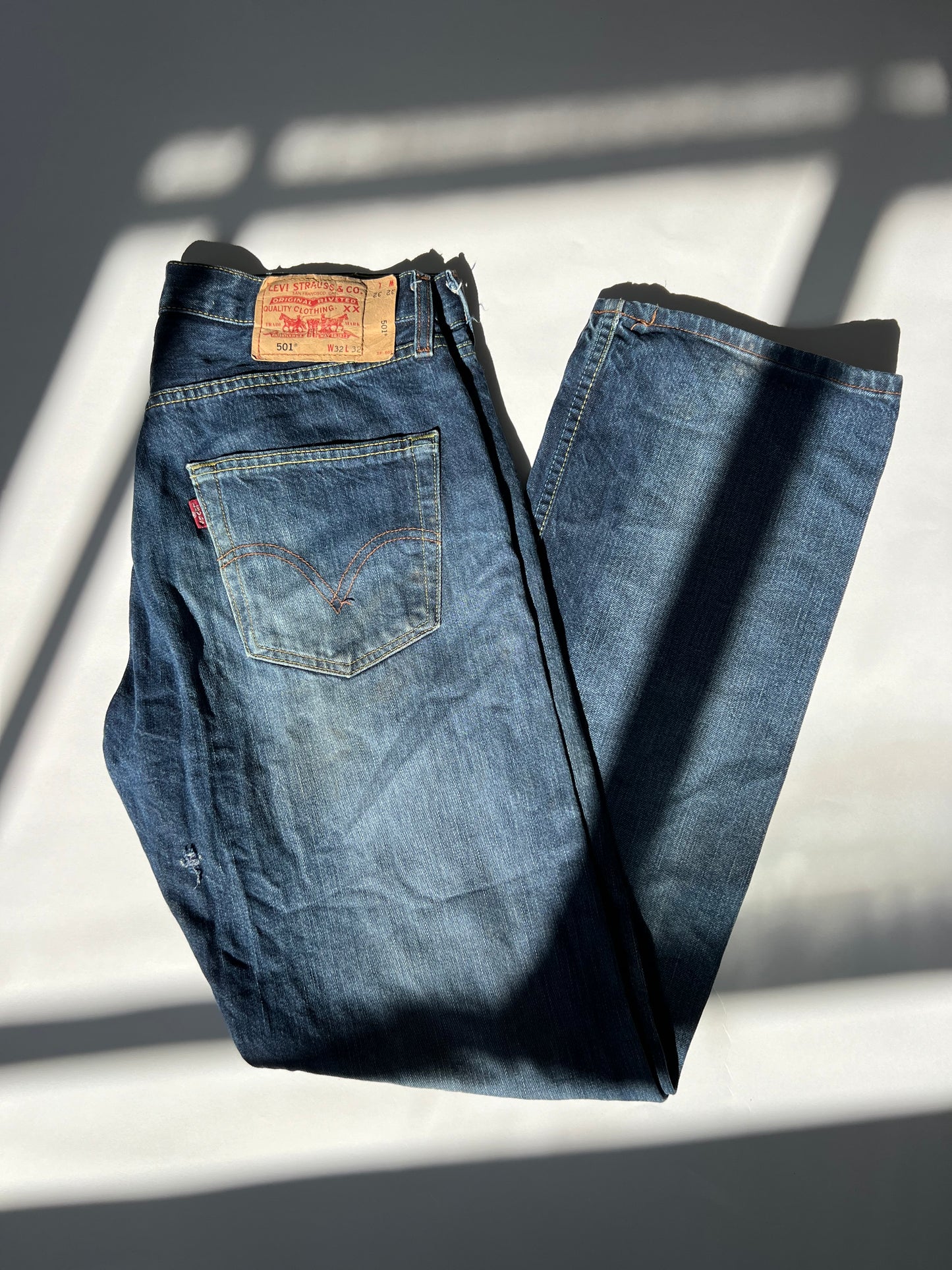 ג׳ינס כהה 501 Levi's (42)