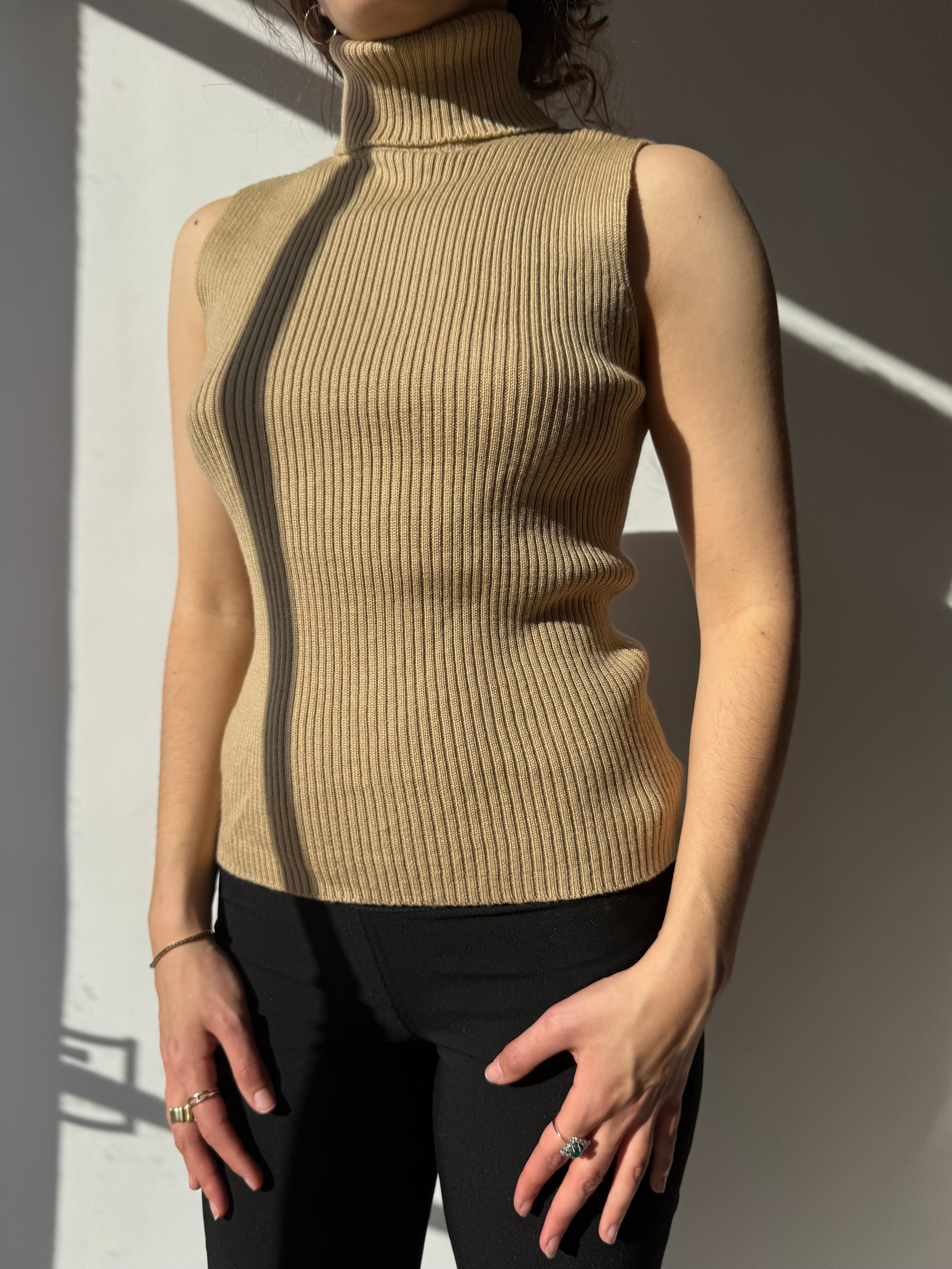 גופיית גולף צמר (M)