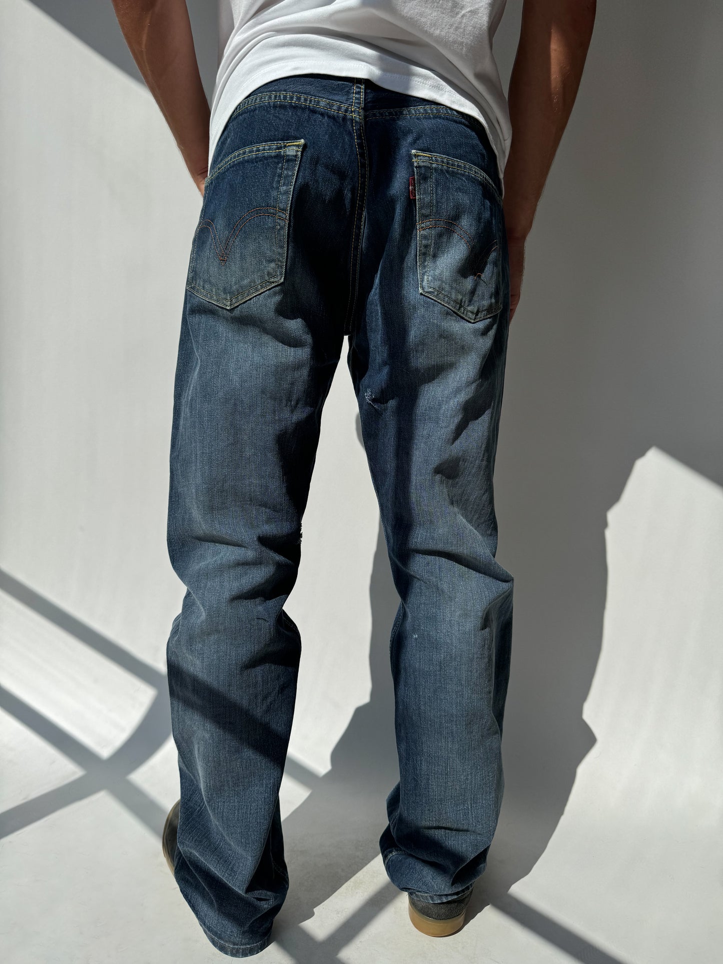 ג׳ינס כהה 501 Levi's (42)