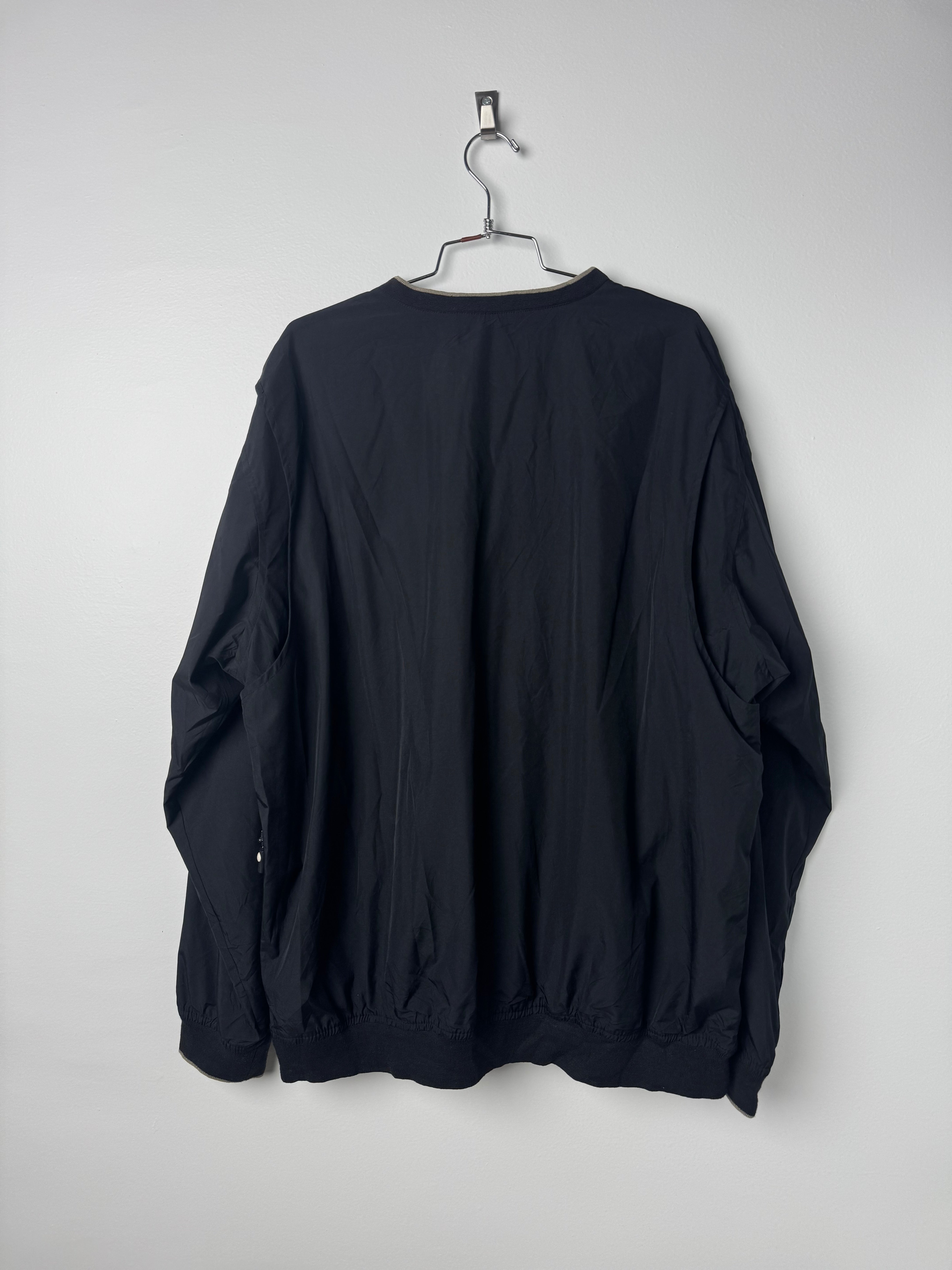 סווטשרט ניילון שחור (XL)