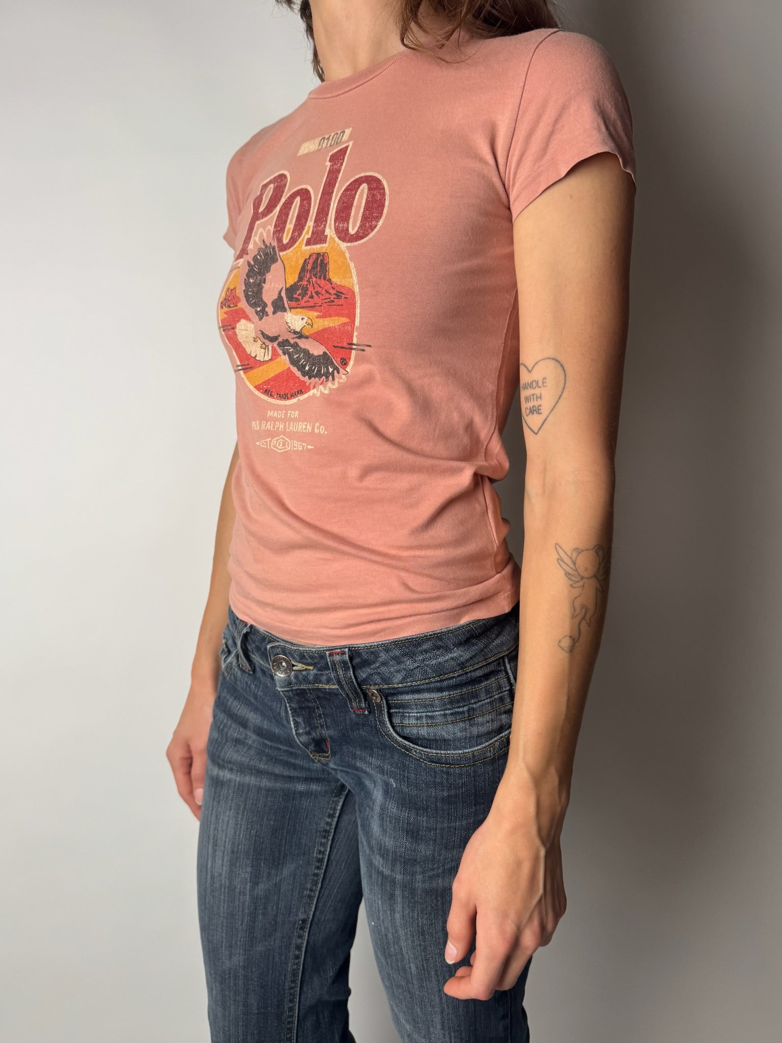 טי שרט בהדפס Ralph Lauren (S)