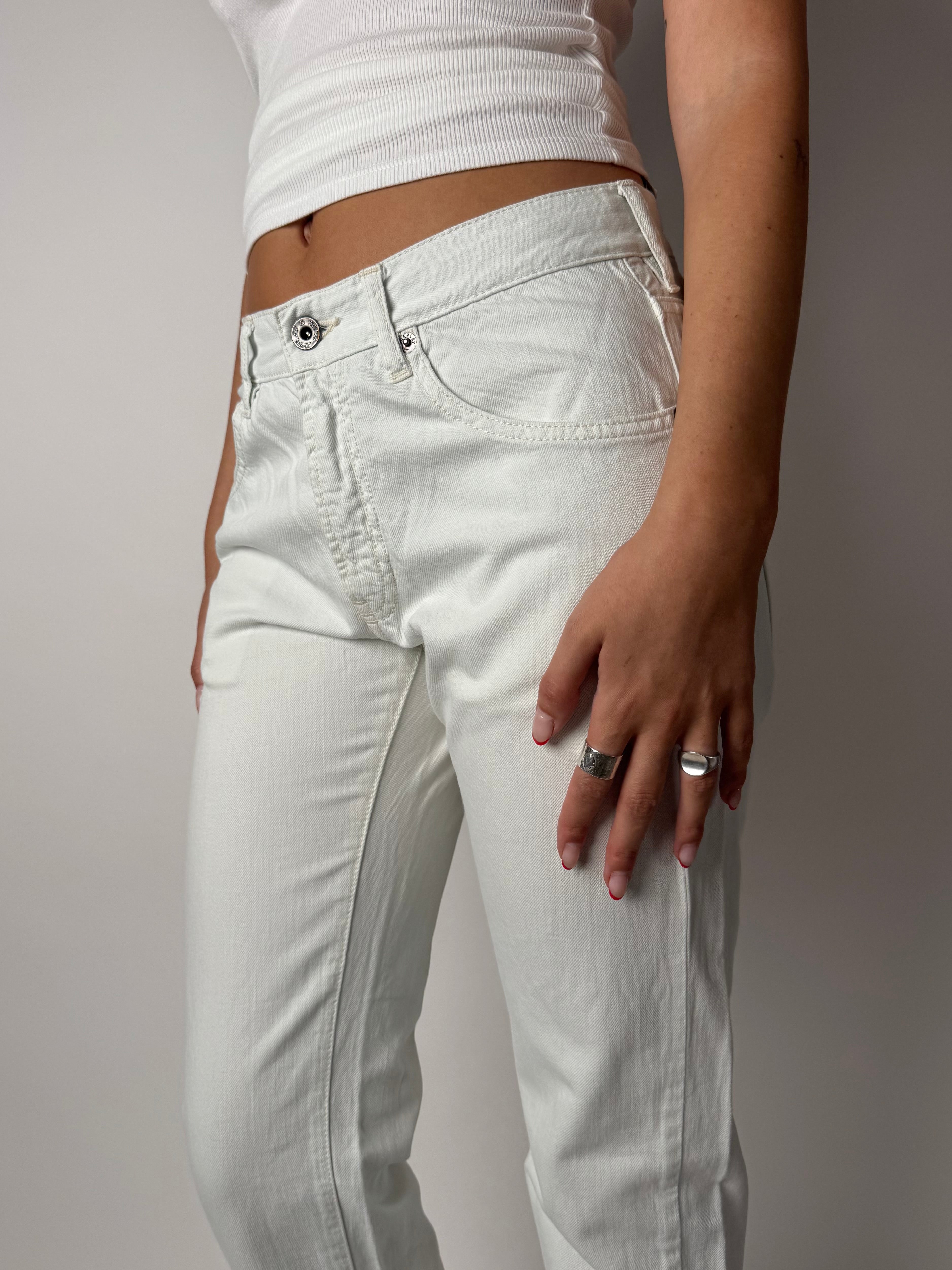 ג׳ינס לבן בגזרה ישרה Replay (36)