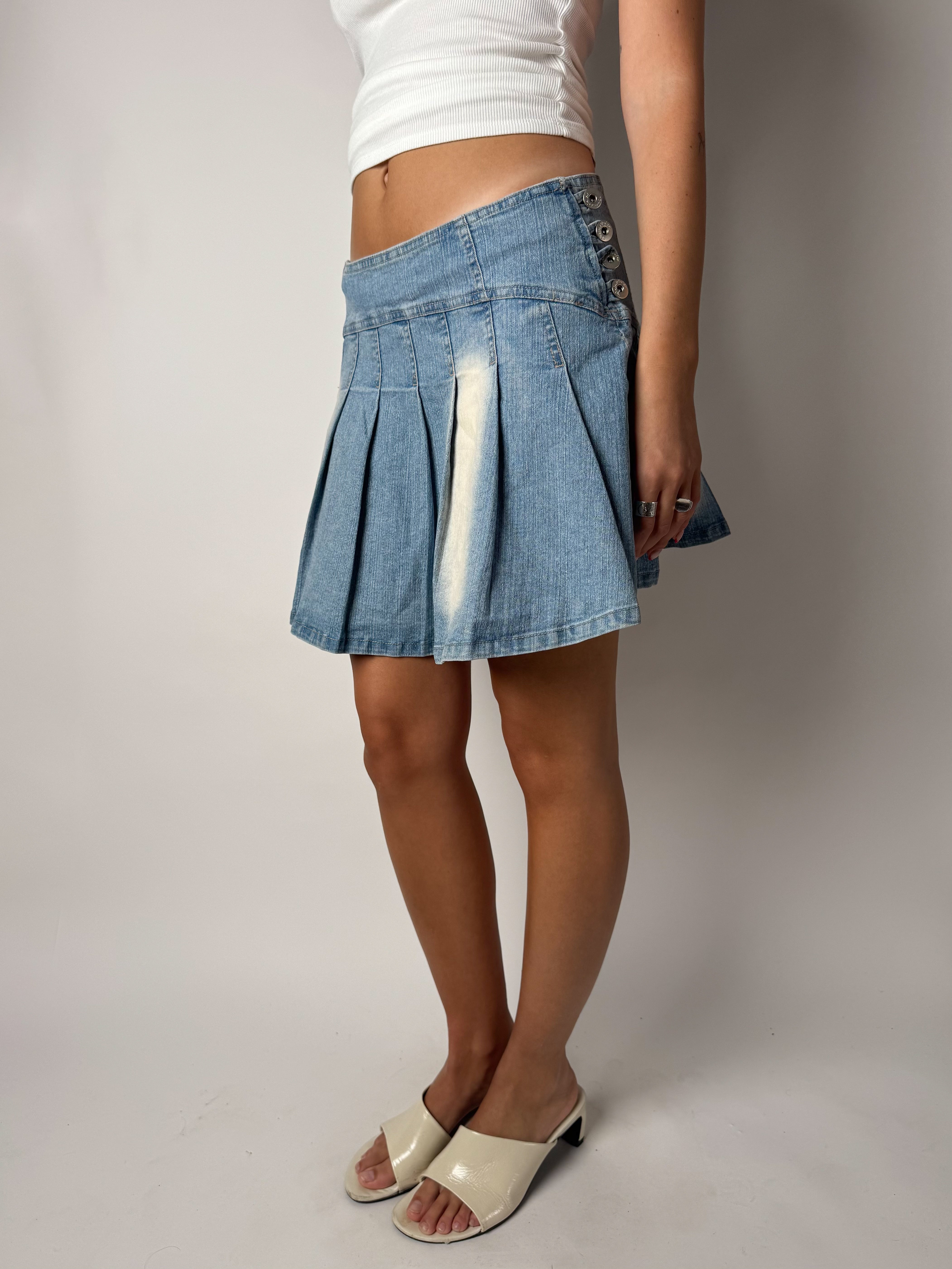 חצאית ג׳ינס מיני (38-38)