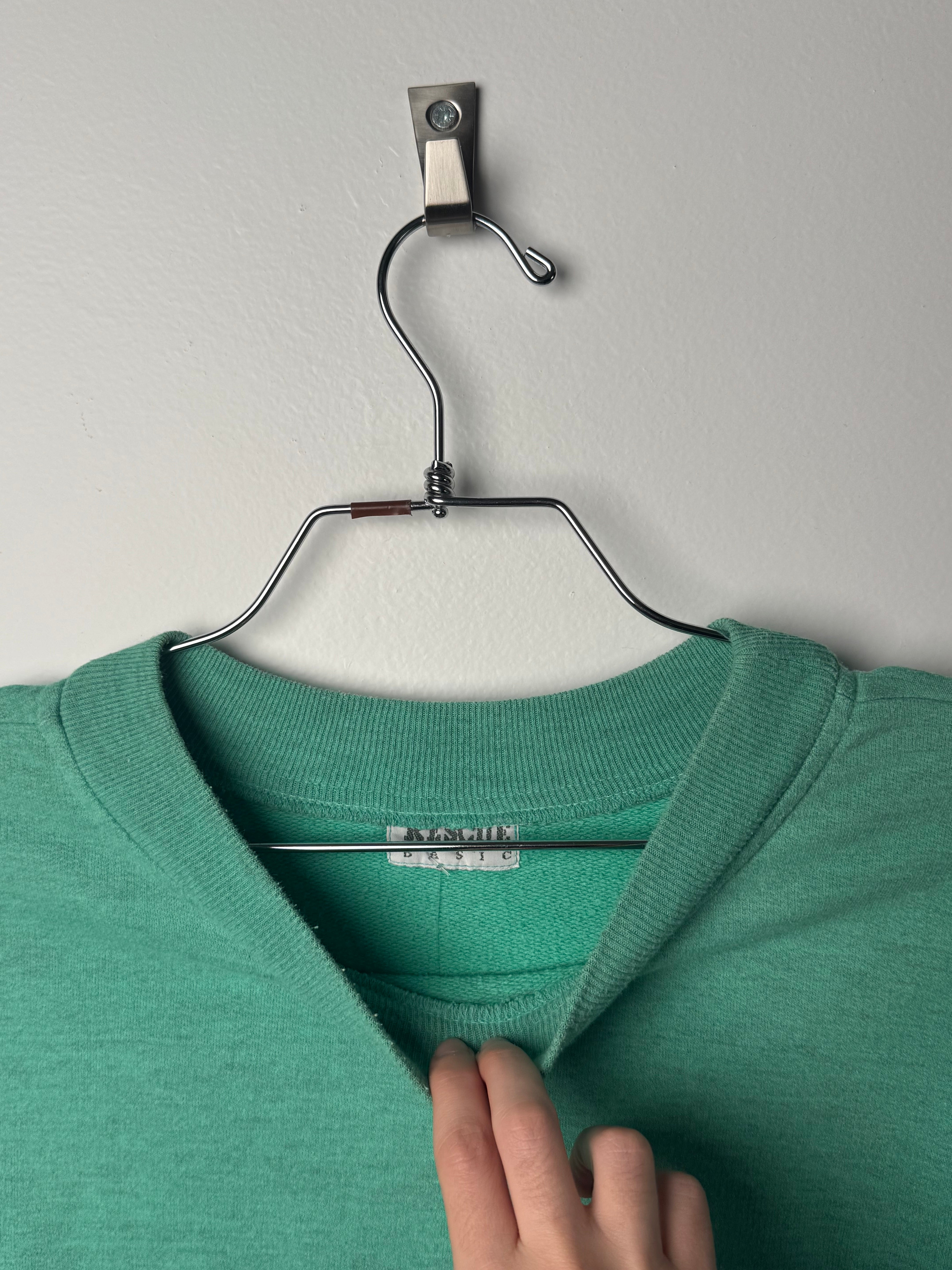 סווטשרט כותנה ירוק (M)