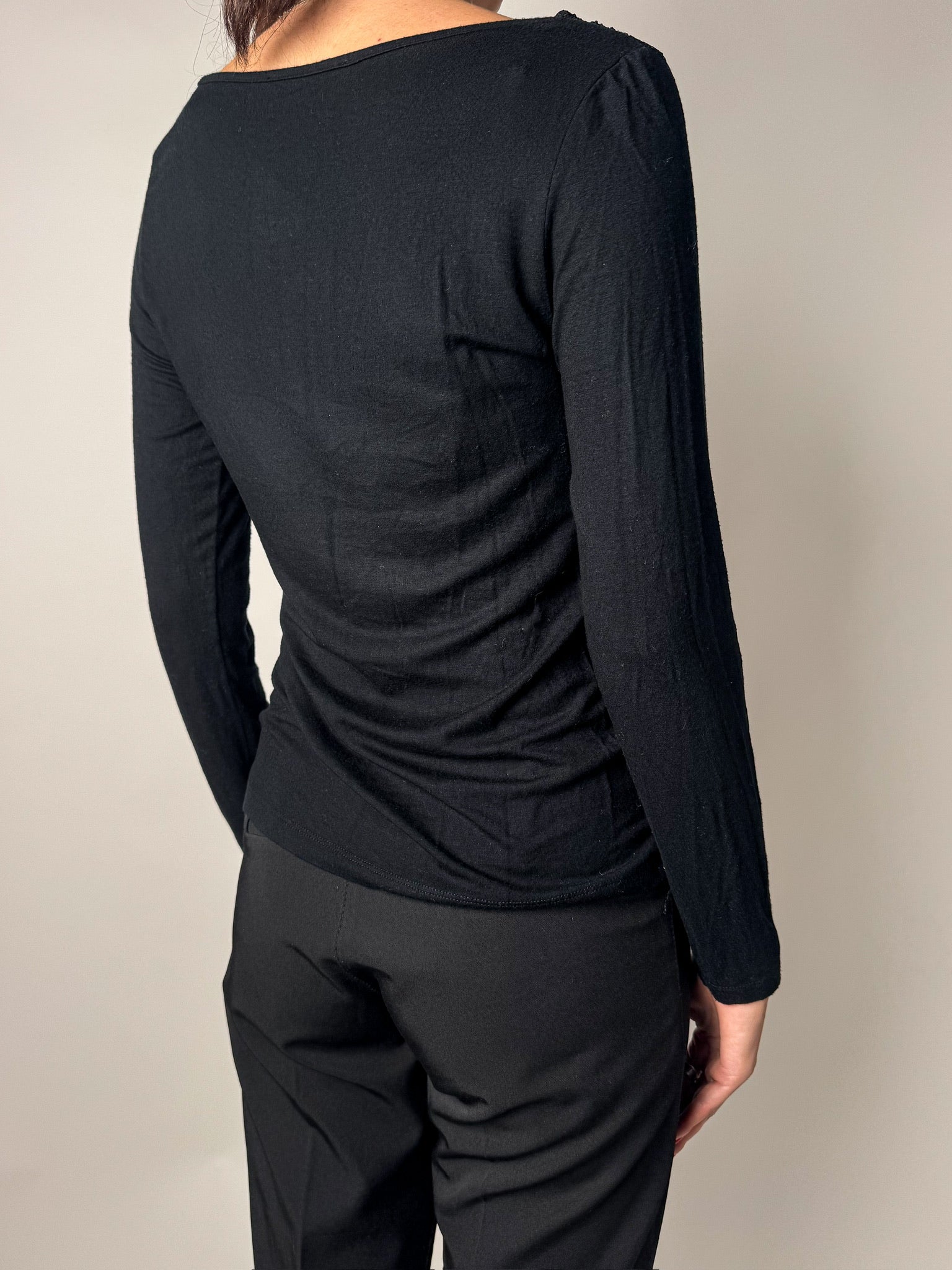 חולצת קשירה מבד משולב (S)