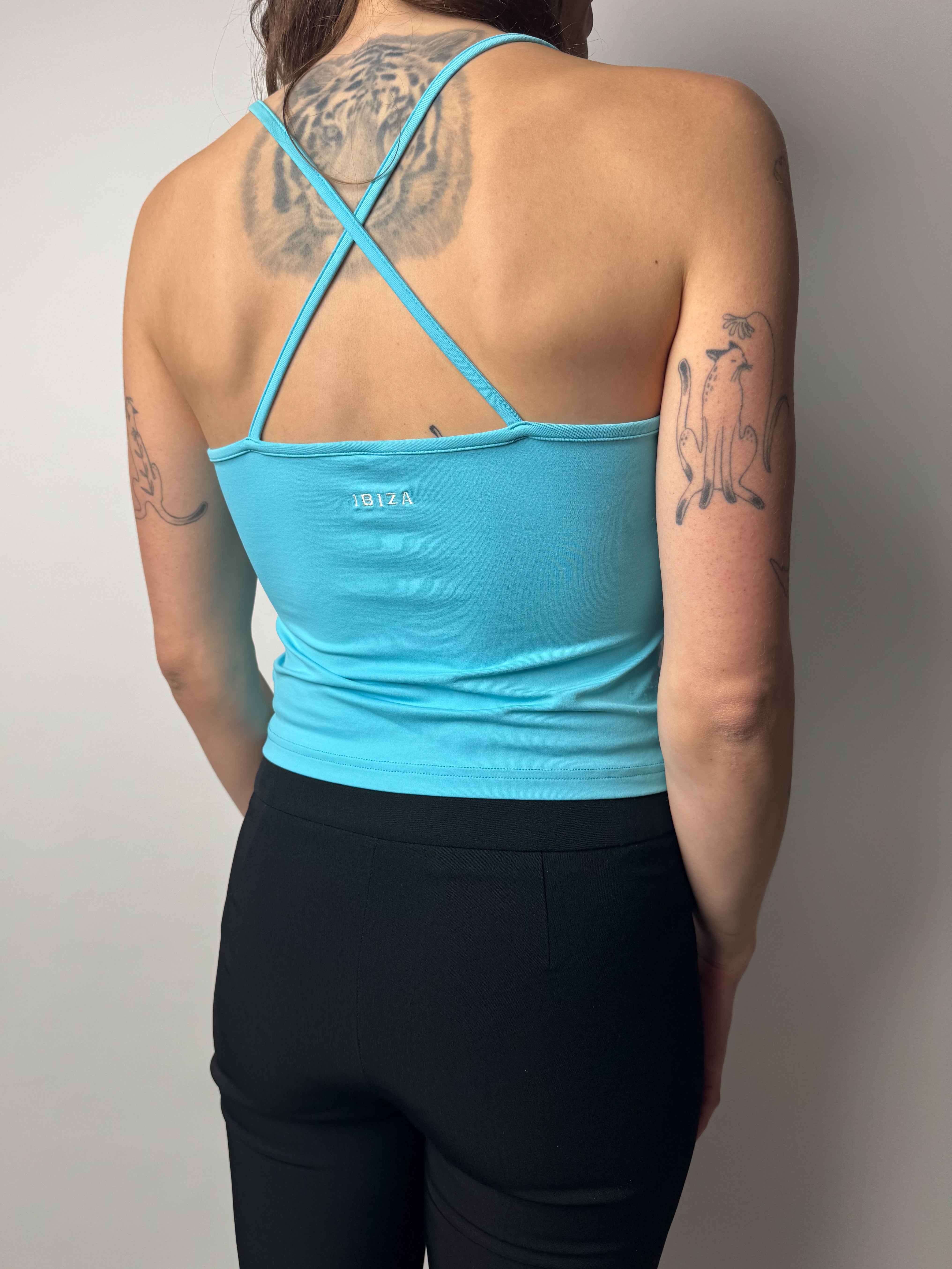 גופיה תכלת דובדבן (M)